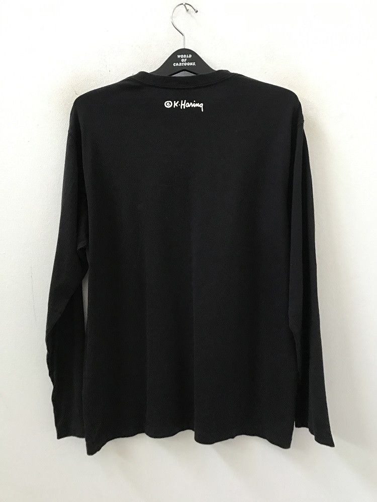 Keith Haring Vintage 2000s Keith Haring X Uniqlo Pop Art LS t shirt Size US L / EU 52-54 / 3 - 5 Thumbnail