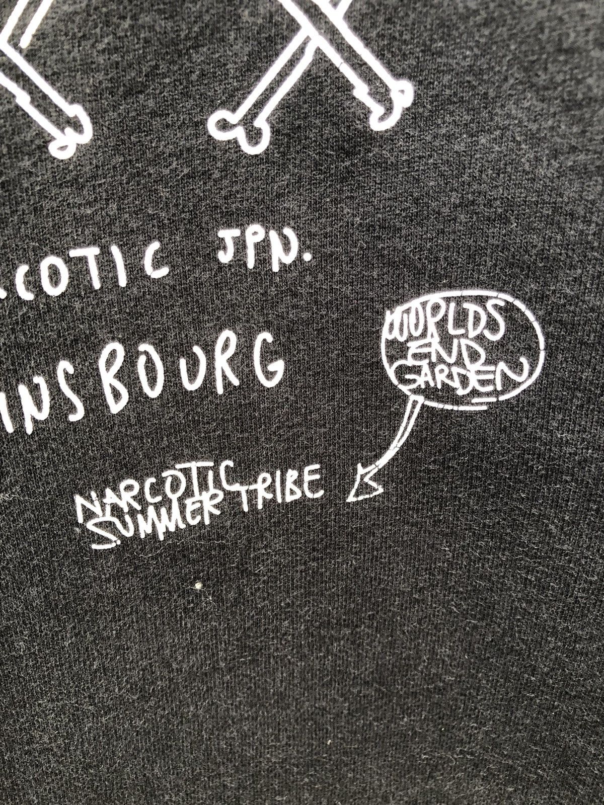 Narcotic GDC Vtg Y2K 2003 Narcotic Pop Art Faded Black Crewneck Sweater Size US XL / EU 56 / 4 - 14 Thumbnail