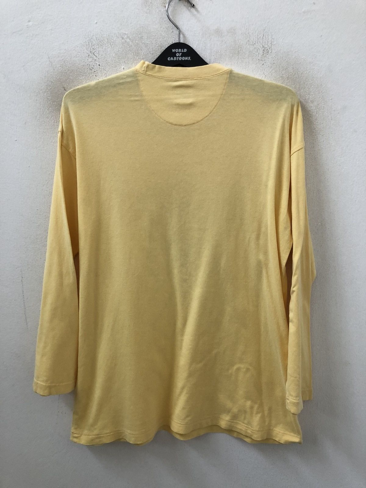 Jean Charles De Castelbajac Castelbajac Meslits 💖 Mellow Yellow Long Sleeve t shirt Size US M / EU 48-50 / 2 - 5 Thumbnail