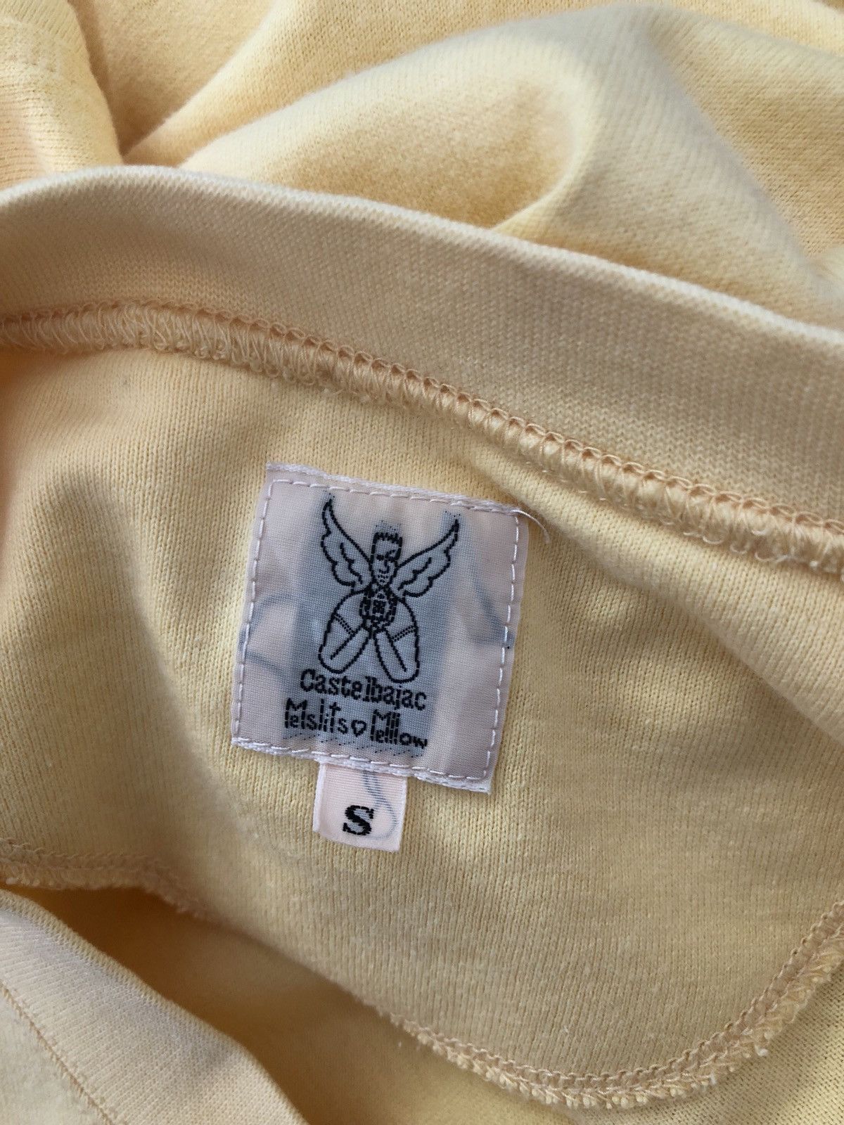Jean Charles De Castelbajac Castelbajac Meslits 💖 Mellow Yellow Long Sleeve t shirt Size US M / EU 48-50 / 2 - 6 Thumbnail