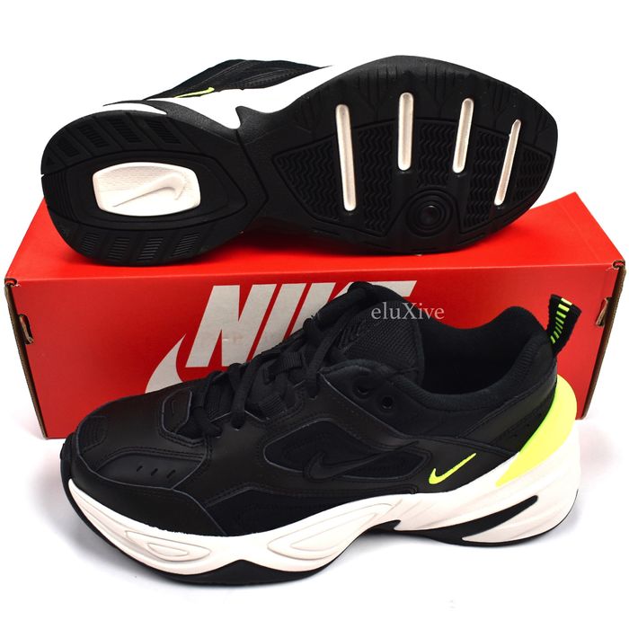 Nike m2k tekno online black volt