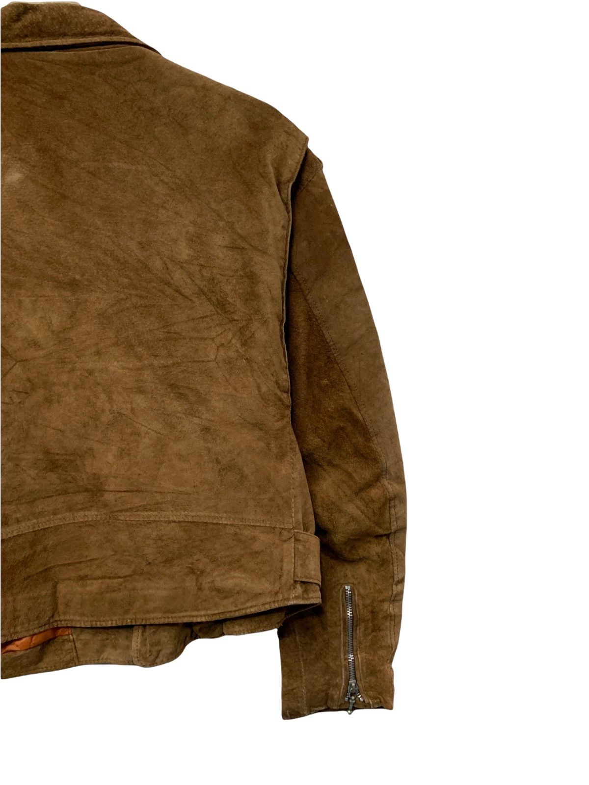 Genuine Leather 🔥GENUINE SUEDE LEATHER BIKER JACKETS Size US M / EU 48-50 / 2 - 8 Thumbnail