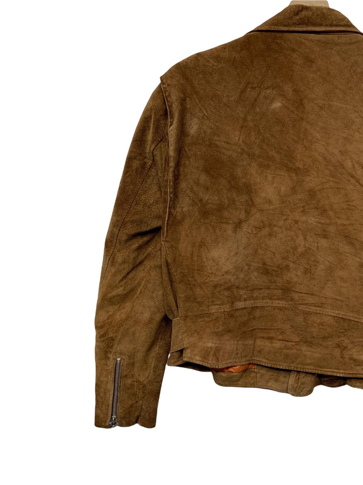 Genuine Leather 🔥GENUINE SUEDE LEATHER BIKER JACKETS Size US M / EU 48-50 / 2 - 7 Thumbnail