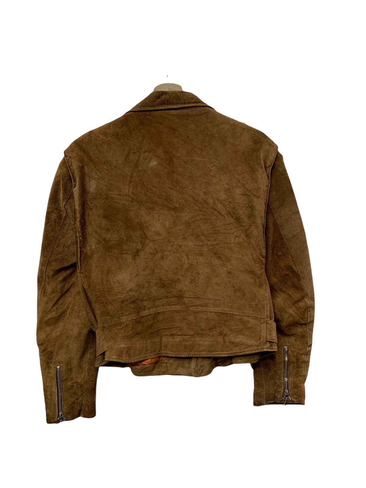 Genuine Leather 🔥GENUINE SUEDE LEATHER BIKER JACKETS Size US M / EU 48-50 / 2 - 6 Thumbnail