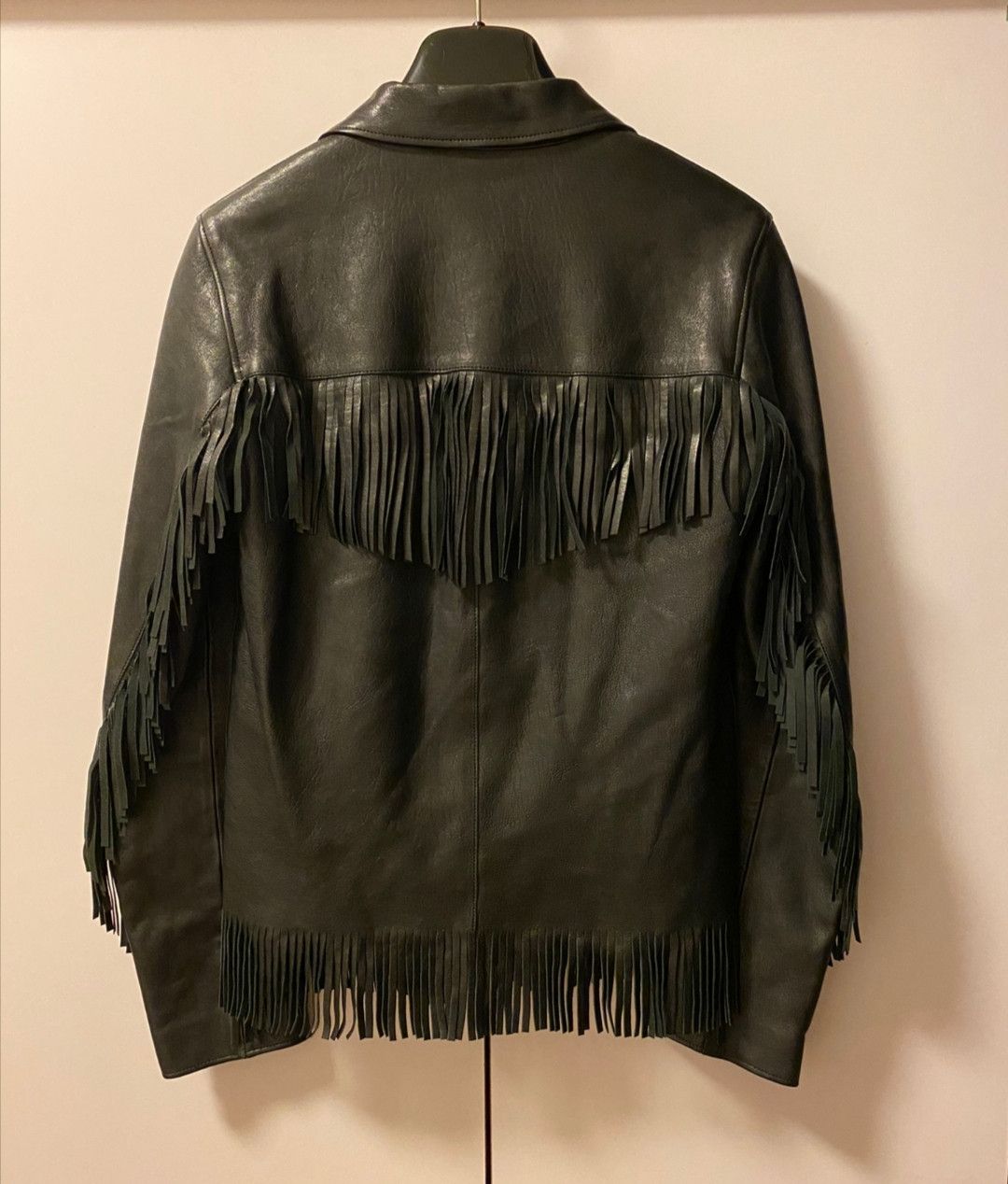 Saint Laurent Paris Saint Laurent Tasseled leather jacket Size US S / EU 44-46 / 1 - 2 Thumbnail