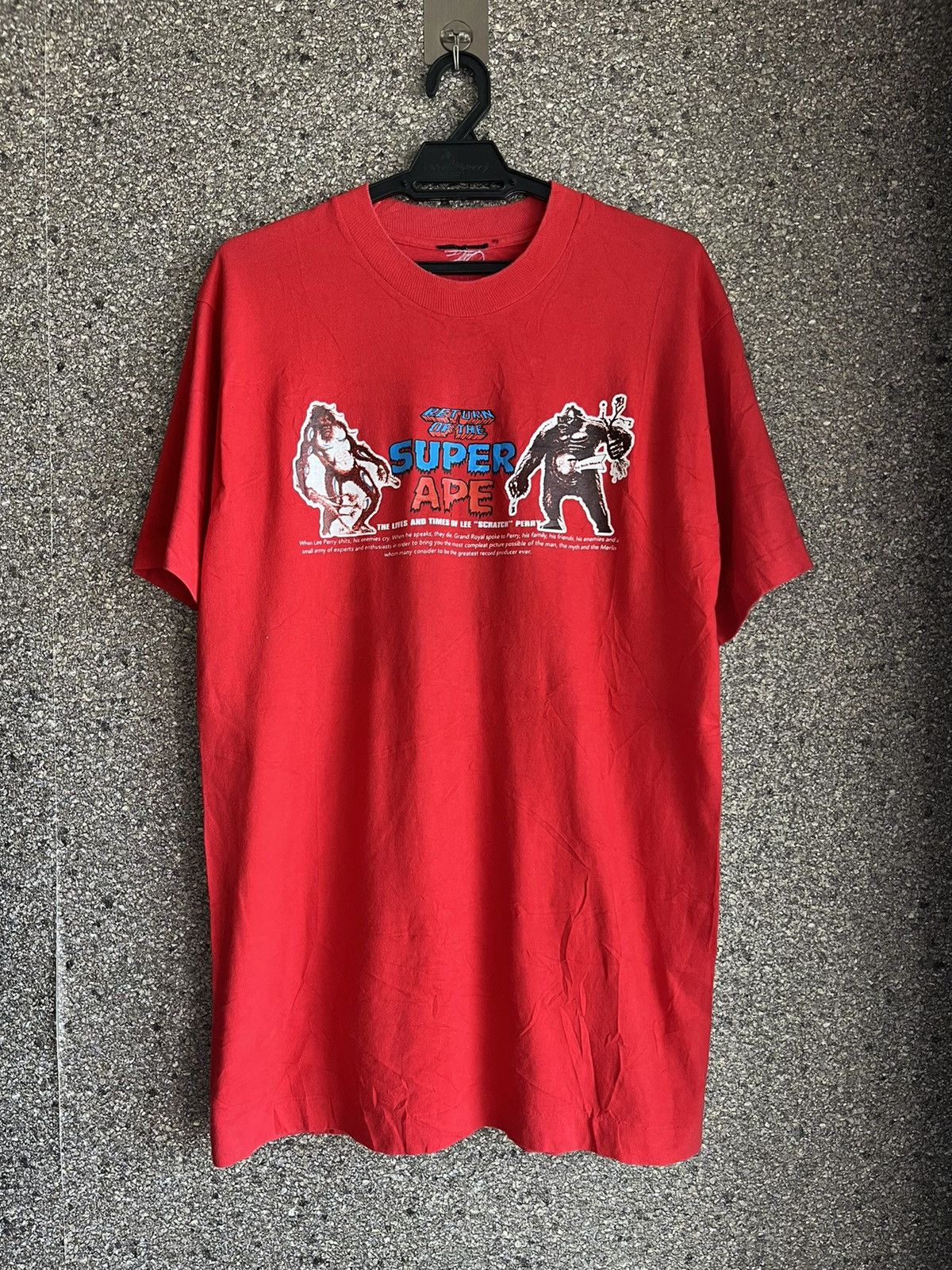 image of Vintage Super Ape Ft8 in Red, Men's (Size Large)