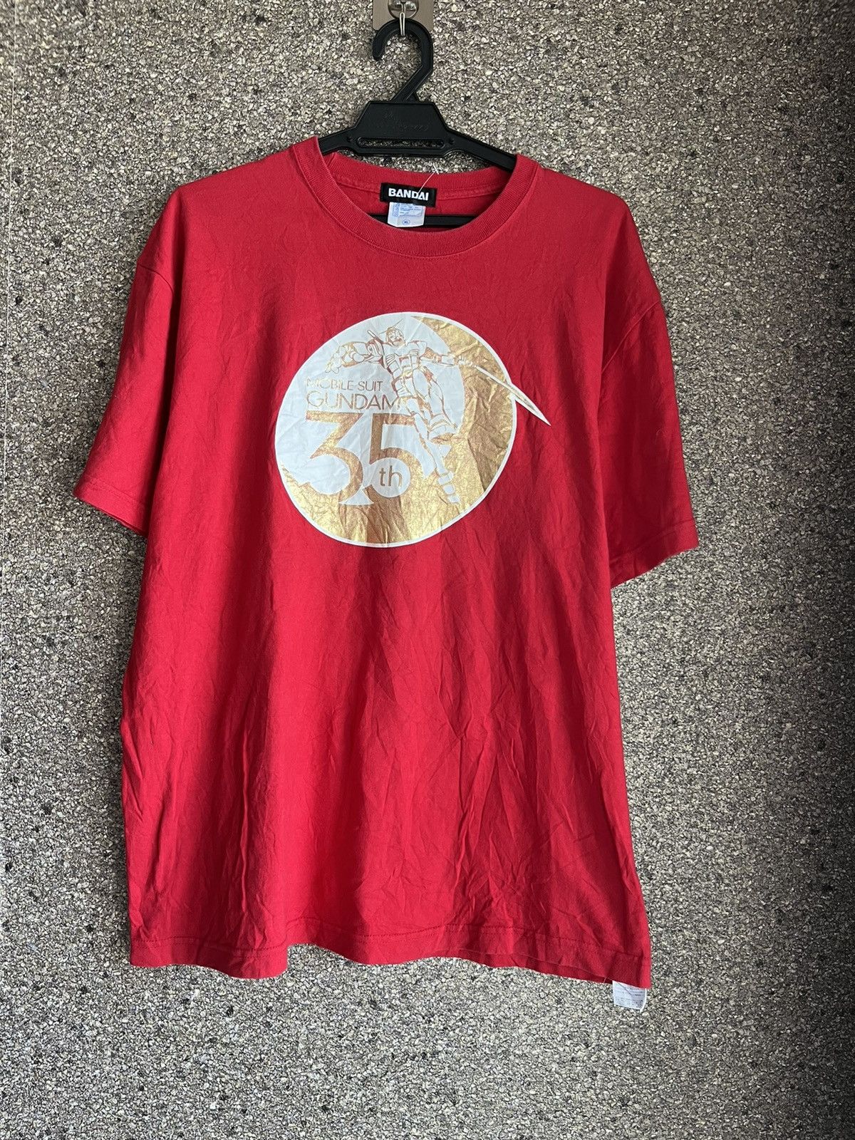 image of Anima x Vintage Mobile Suit Gundam Ft8 in Red, Men's (Size XL)