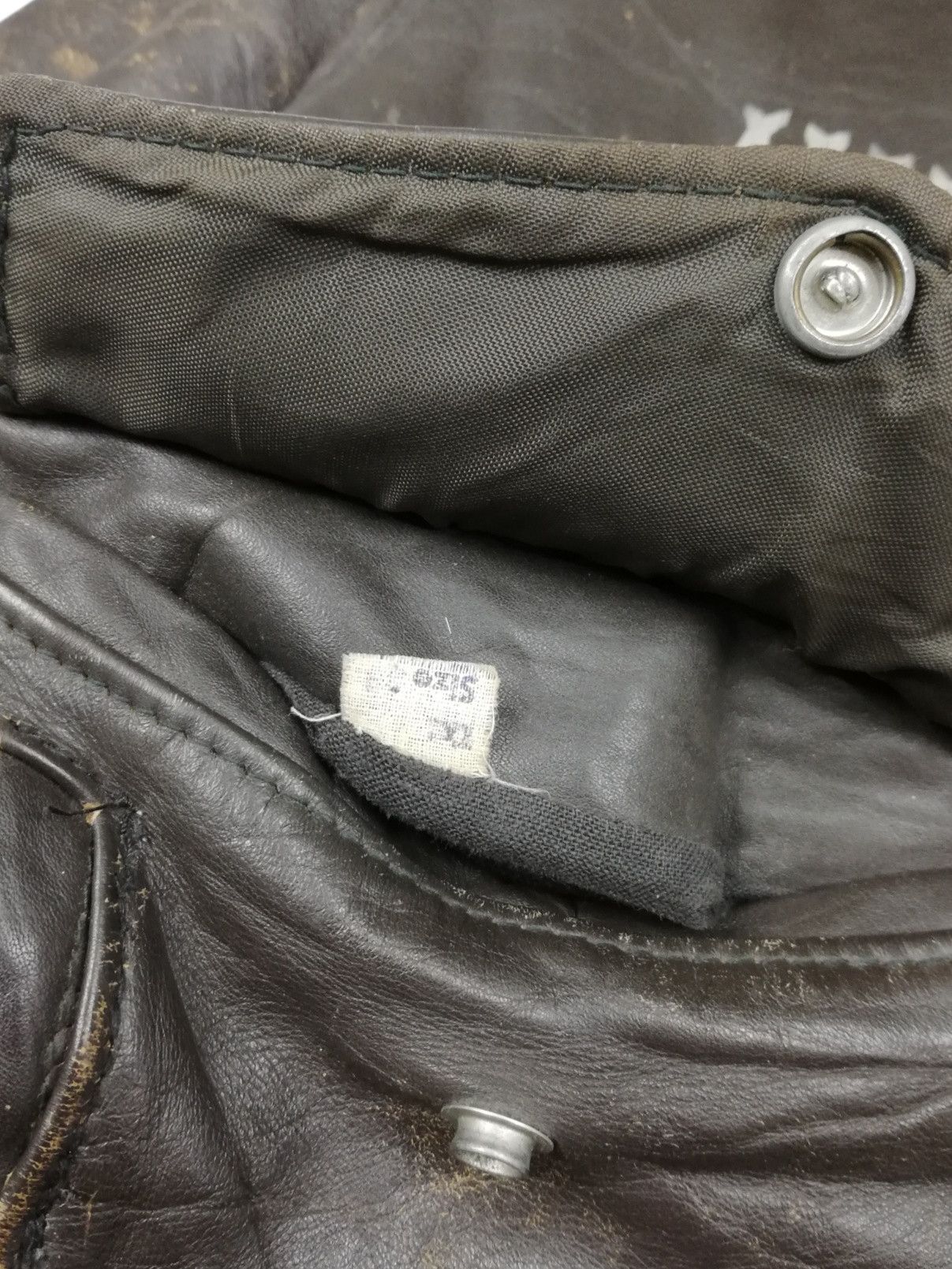 Vintage 🔥Design U.S. WWII Bomber The Big Thot A-2 Flight Jacket Size US M / EU 48-50 / 2 - 13 Thumbnail