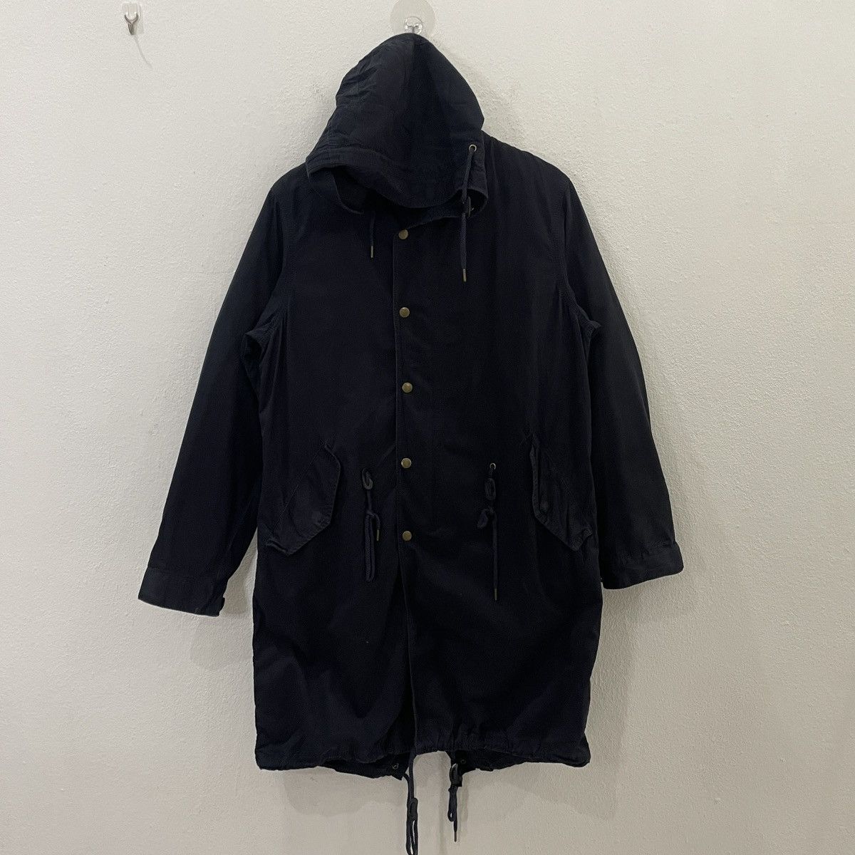 image of Archival Clothing x Vanquish Vintage Vanquish Military Motive Jacket in Black, Men's (Size Medium)
