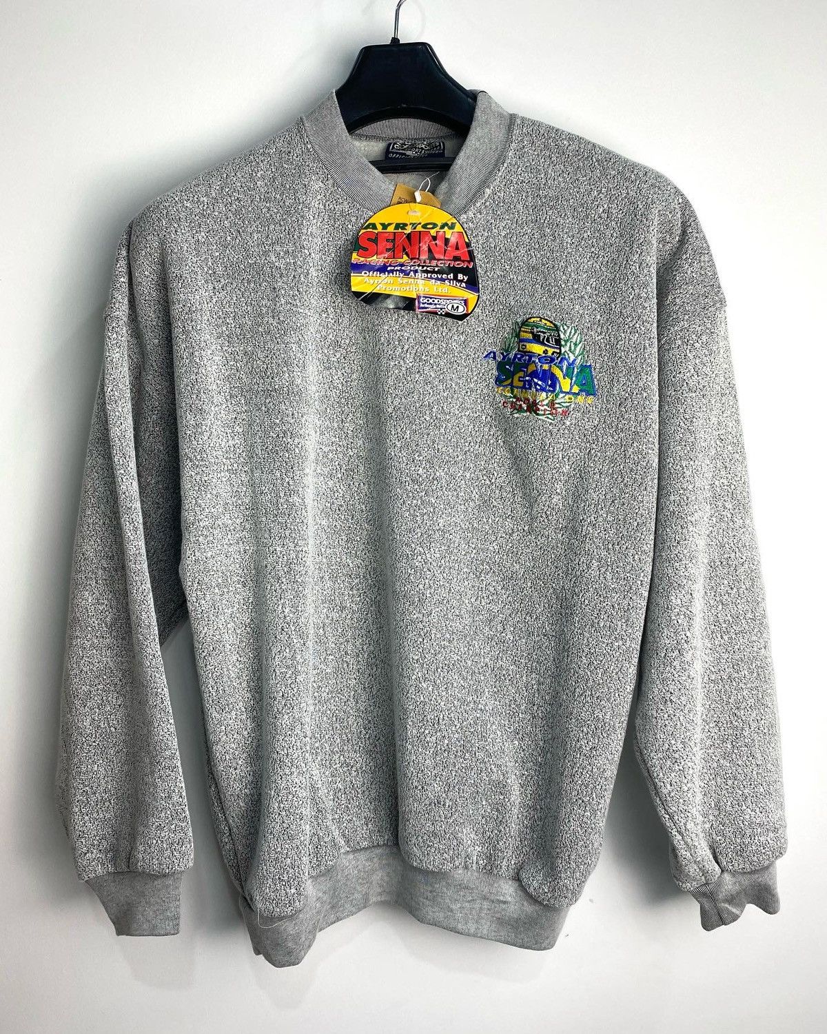 Sports Specialties 1994 Ayrton Senna World Champion Sweatshirt Size US M / EU 48-50 / 2 - 2 Thumbnail