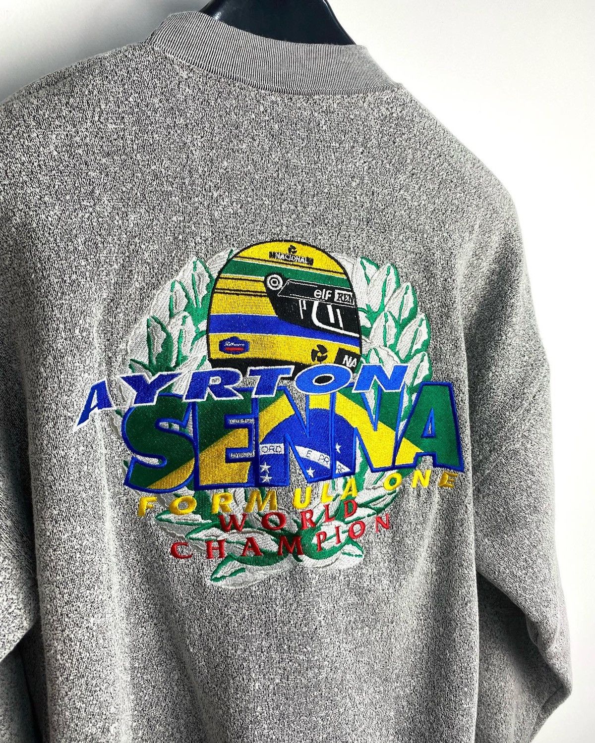 Sports Specialties 1994 Ayrton Senna World Champion Sweatshirt Size US M / EU 48-50 / 2 - 6 Thumbnail