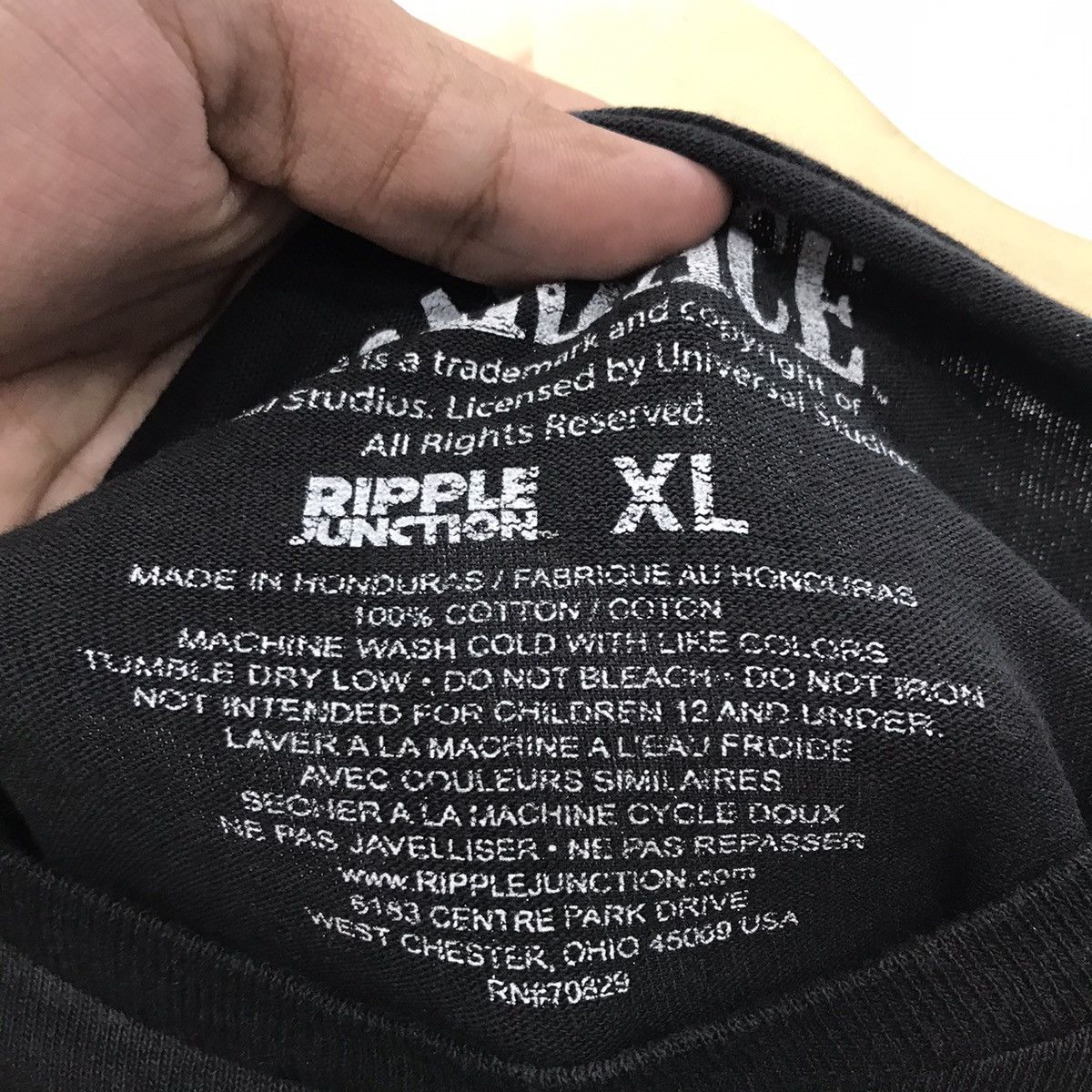 Ripple Junction Rare!! The Scarface Movie Long Sleeve Tee Size US XL / EU 56 / 4 - 14 Thumbnail