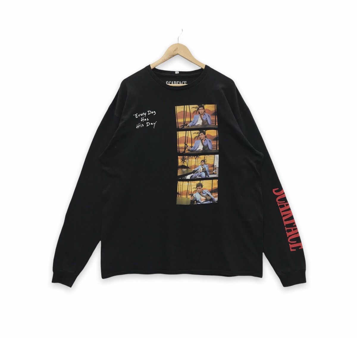 Ripple Junction Rare!! The Scarface Movie Long Sleeve Tee Size US XL / EU 56 / 4 - 1 Thumbnail