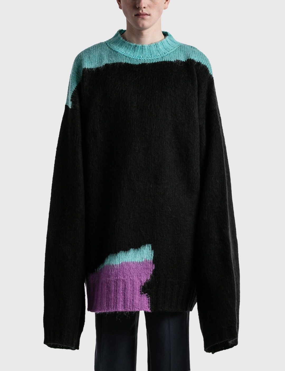 Raf Simons Oversized Boiled Knit Sweater Size US XL / EU 56 / 4 - 3 Thumbnail