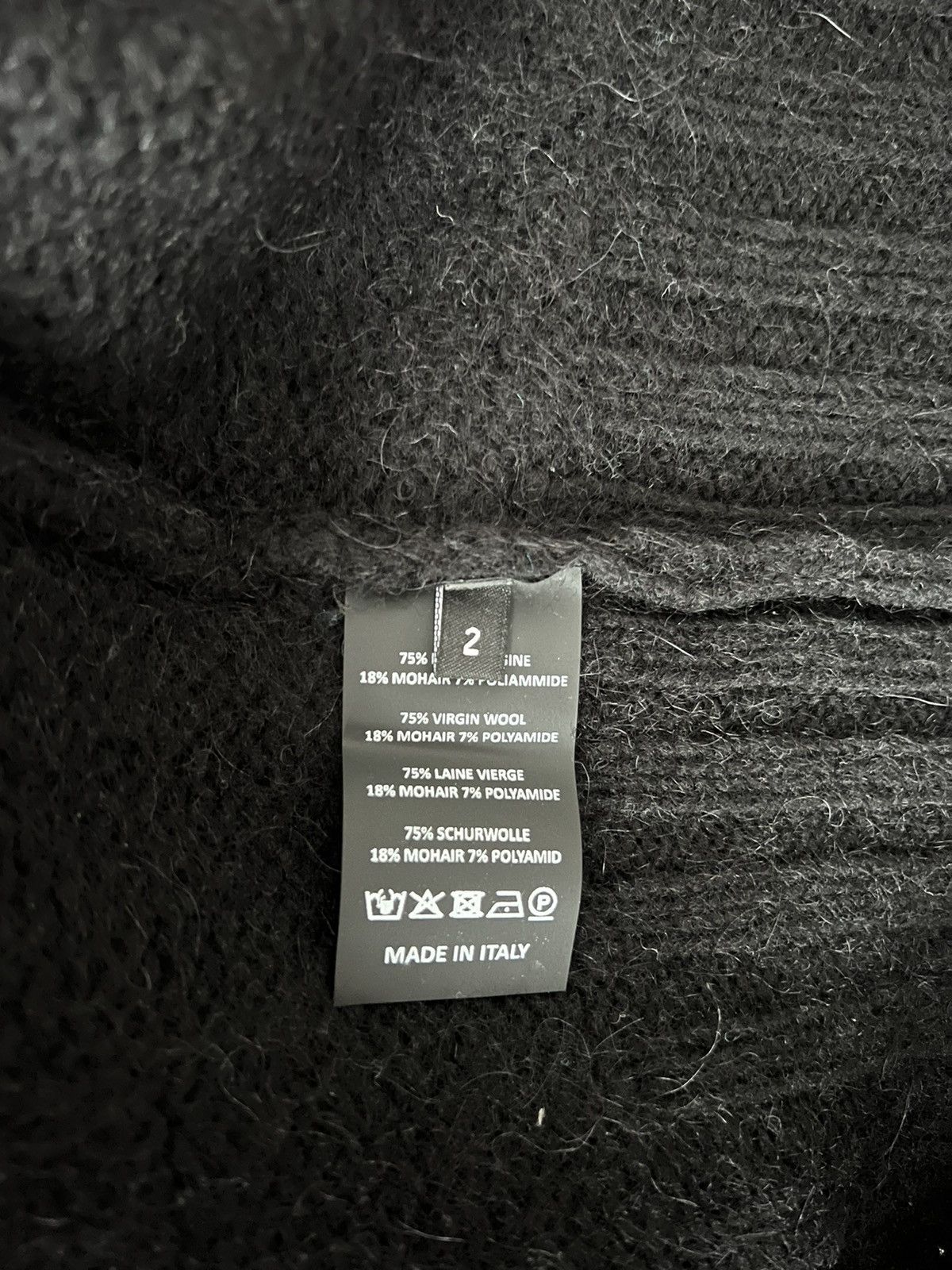 Raf Simons Oversized Boiled Knit Sweater Size US XL / EU 56 / 4 - 7 Thumbnail