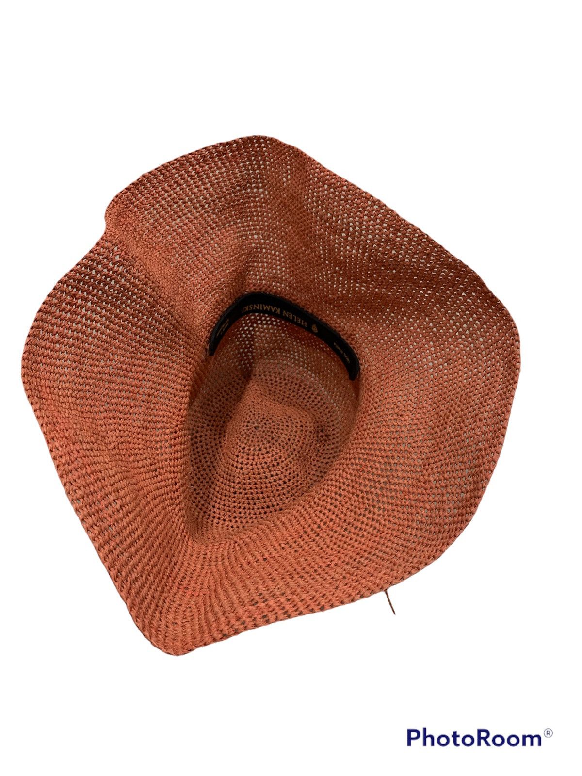 Designer HELEN KAMINSKI 100% RAFFIA WIDE HAT Size ONE SIZE - 5 Thumbnail