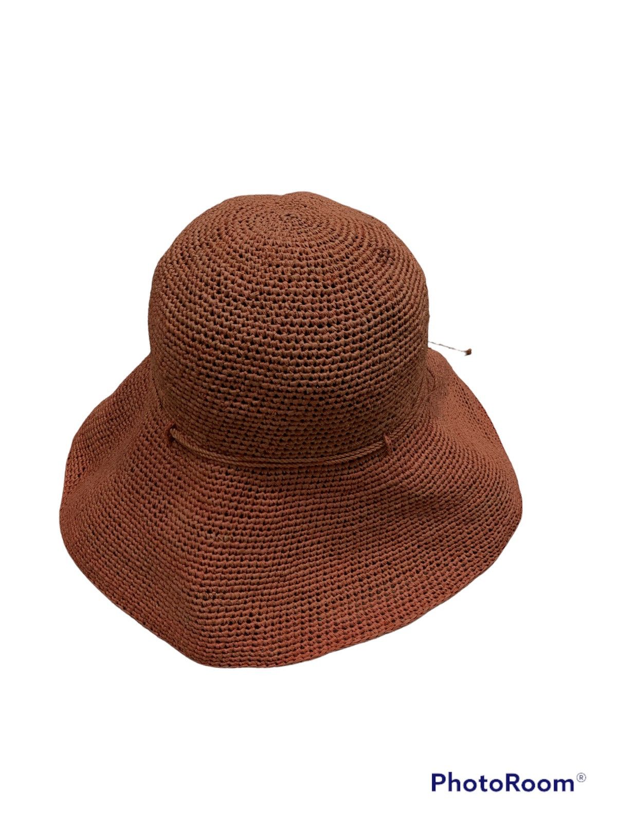Designer HELEN KAMINSKI 100% RAFFIA WIDE HAT Size ONE SIZE - 3 Thumbnail