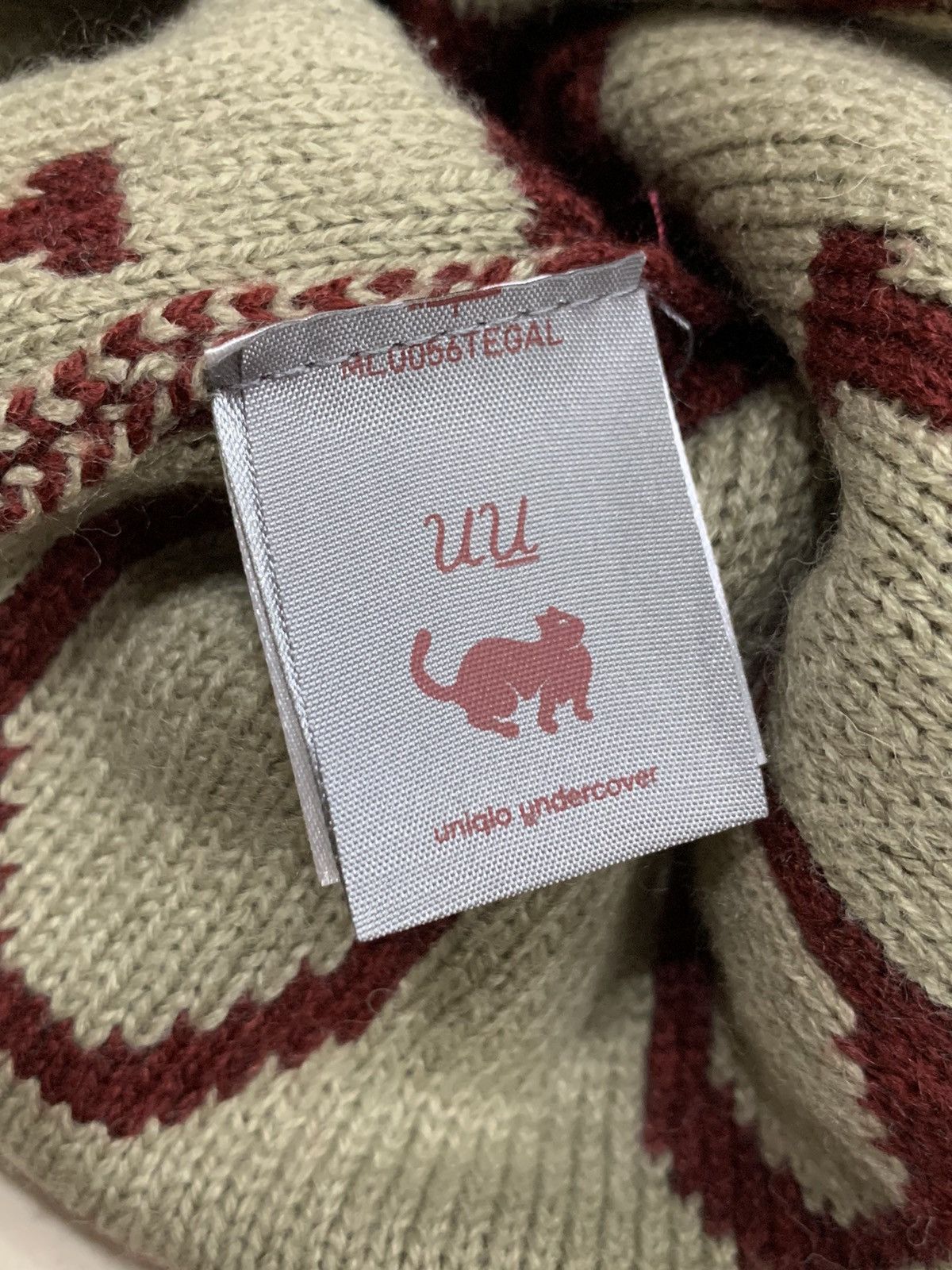Undercover × Uniqlo UNIQLO X UNDERCOVER BEANIE HAT Size ONE SIZE - 6 Thumbnail