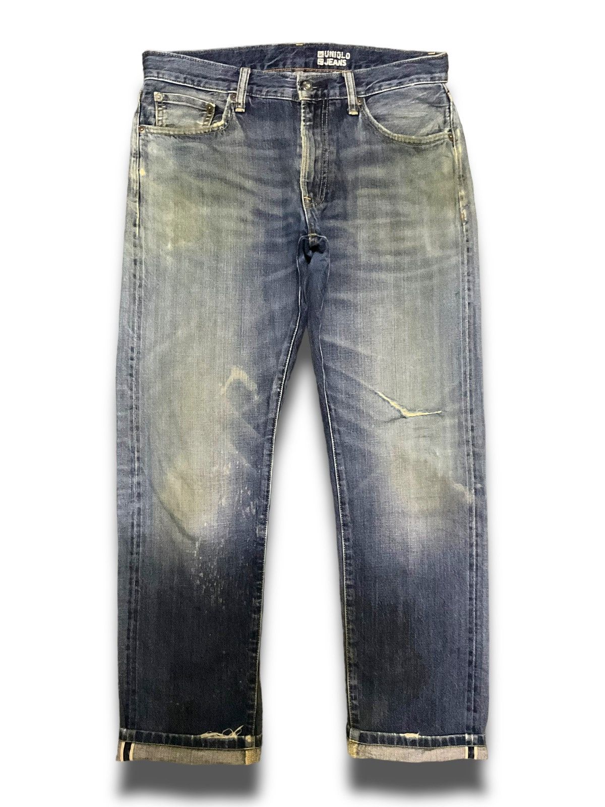 Uniqlo × Vintage Vintage Limited Jun Takahashi 90s SELVEDGE Uniqlo Size US 31 - 2 Thumbnail