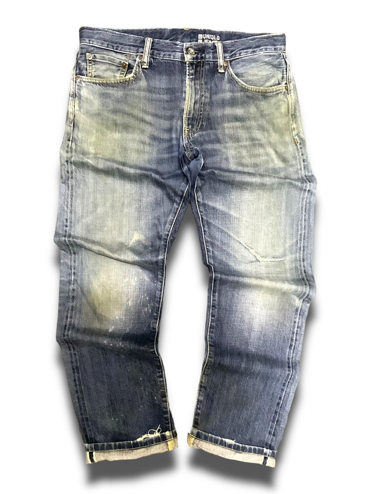 Uniqlo × Vintage Vintage Limited Jun Takahashi 90s SELVEDGE Uniqlo Size US 31 - 1 Thumbnail