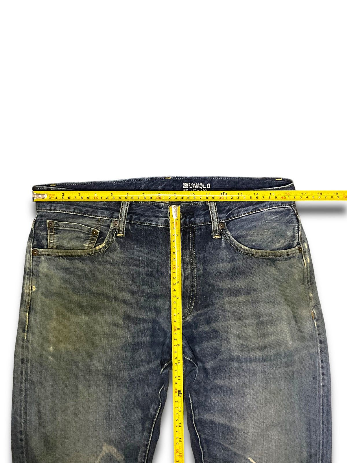 Uniqlo × Vintage Vintage Limited Jun Takahashi 90s SELVEDGE Uniqlo Size US 31 - 16 Thumbnail