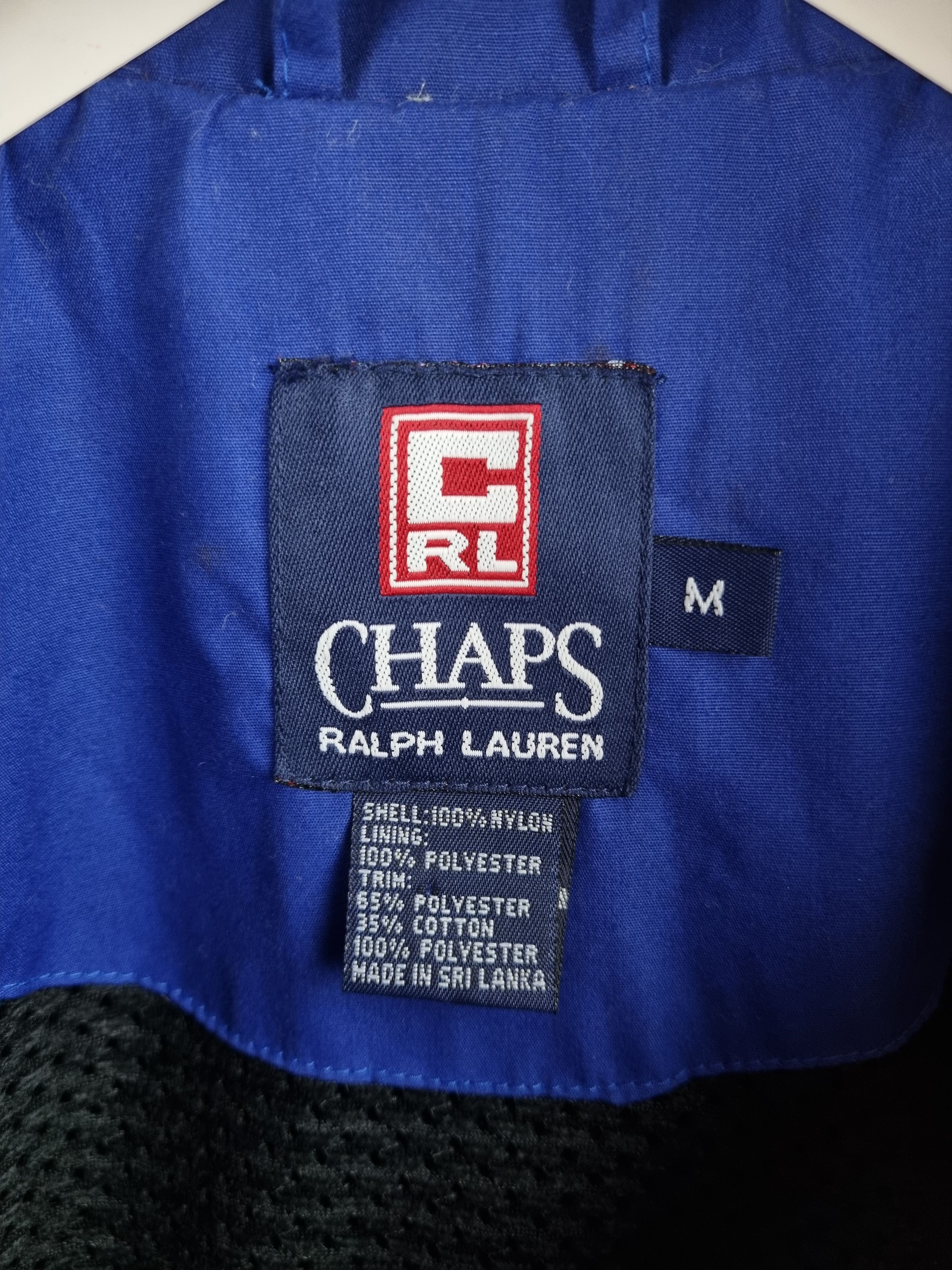 Chaps Ralph Lauren × Ralph Lauren × Vintage Rare 90s ⛵Chaps Ralph Lauren Nylon Sailing Light Jacket Size US M / EU 48-50 / 2 - 11 Thumbnail