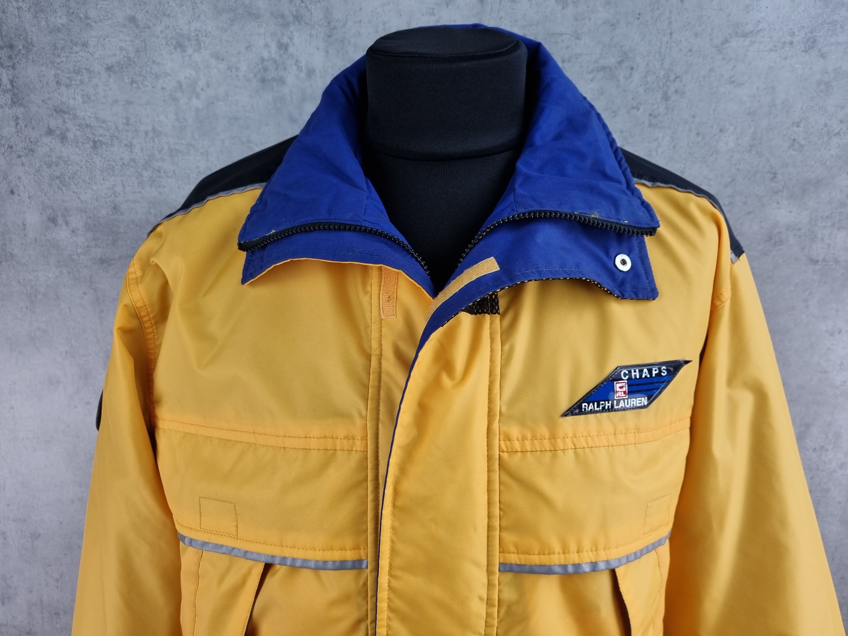 Chaps Ralph Lauren × Ralph Lauren × Vintage Rare 90s ⛵Chaps Ralph Lauren Nylon Sailing Light Jacket Size US M / EU 48-50 / 2 - 4 Thumbnail