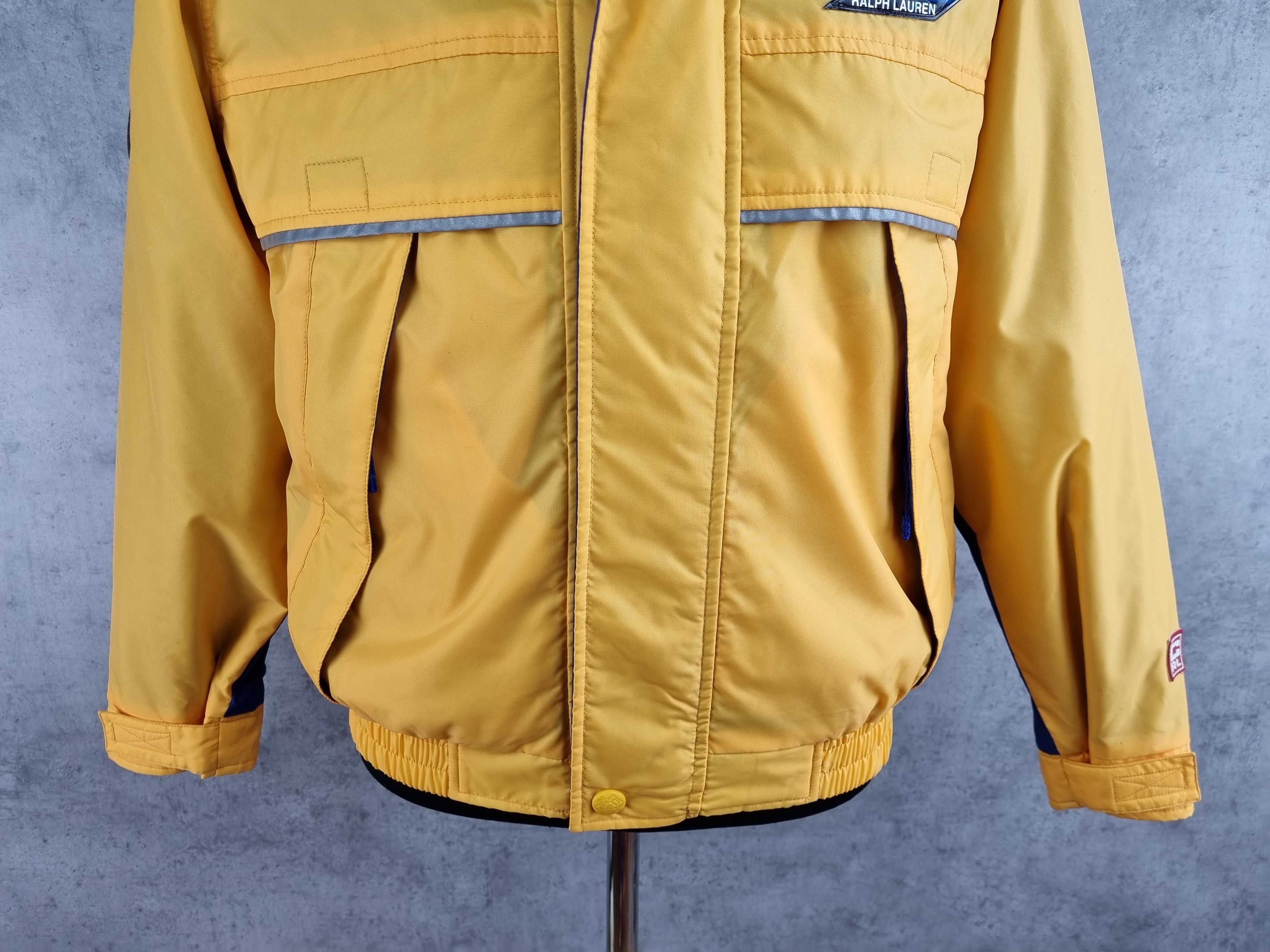 Chaps Ralph Lauren × Ralph Lauren × Vintage Rare 90s ⛵Chaps Ralph Lauren Nylon Sailing Light Jacket Size US M / EU 48-50 / 2 - 6 Thumbnail