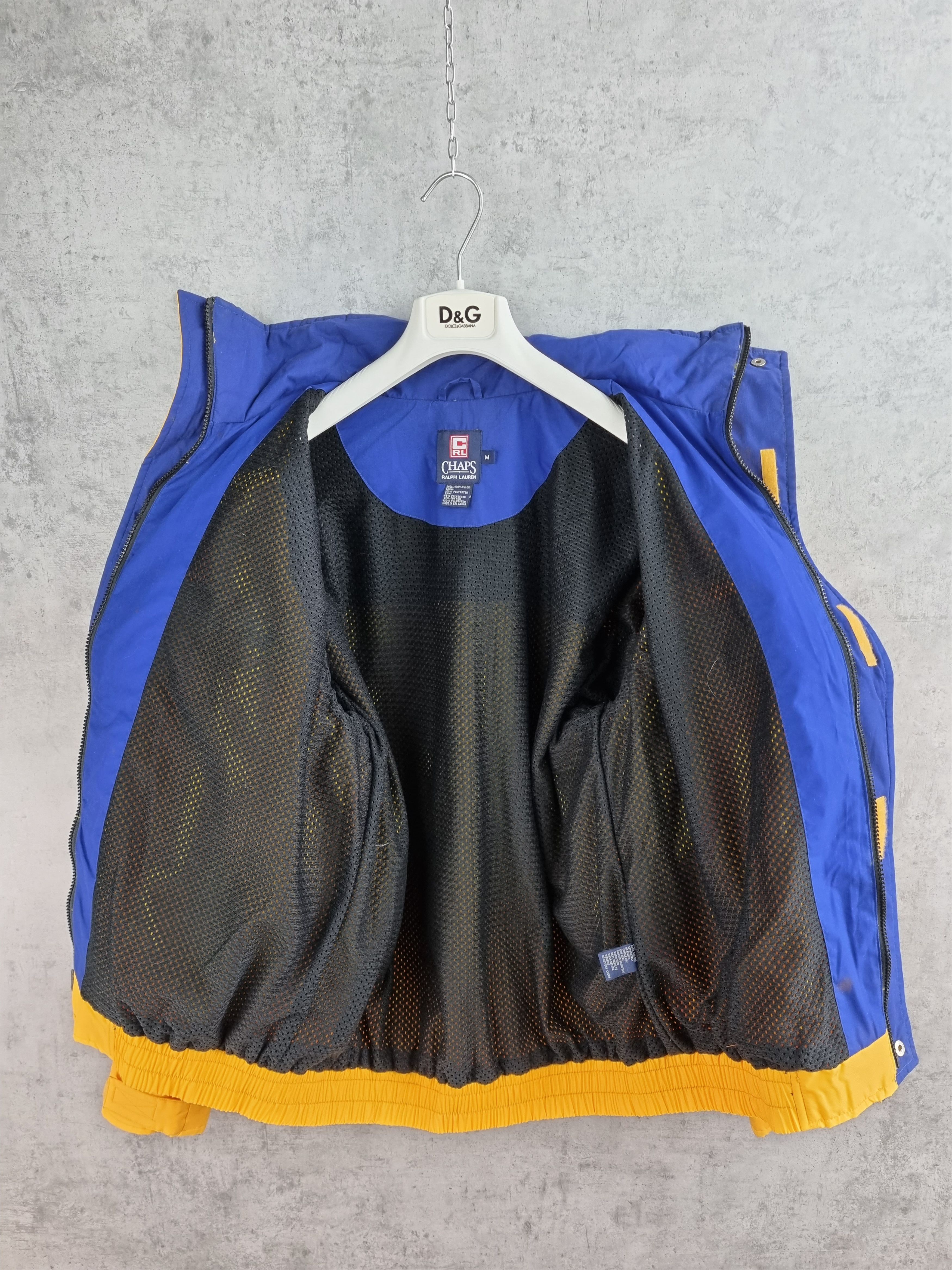 Chaps Ralph Lauren × Ralph Lauren × Vintage Rare 90s ⛵Chaps Ralph Lauren Nylon Sailing Light Jacket Size US M / EU 48-50 / 2 - 10 Thumbnail