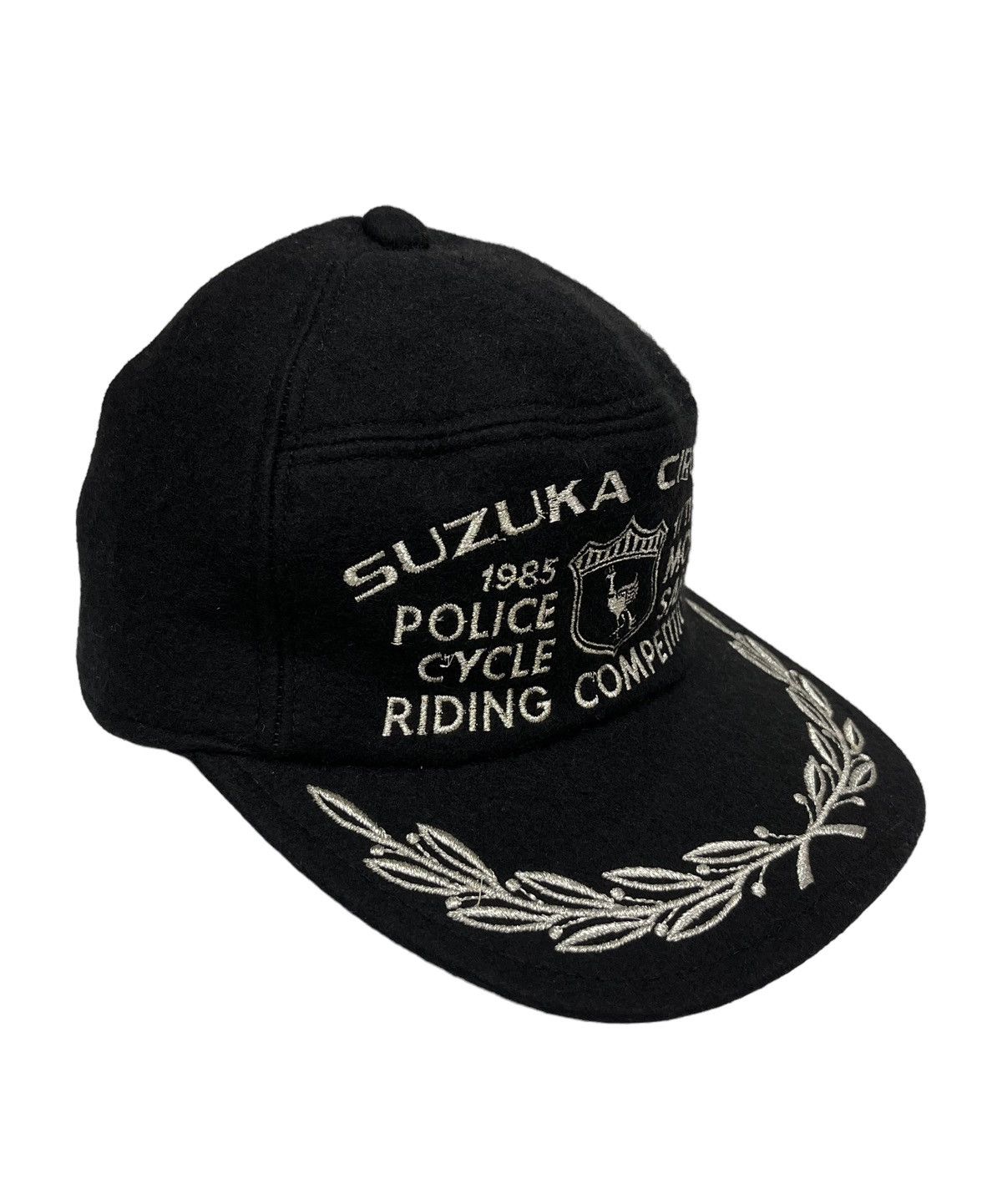 Edition Japan 🏁 🎌 80’s SUZUKA CIRCUIT JAPAN 7 Panel Wool Strapback Hat Size ONE SIZE - 3 Thumbnail