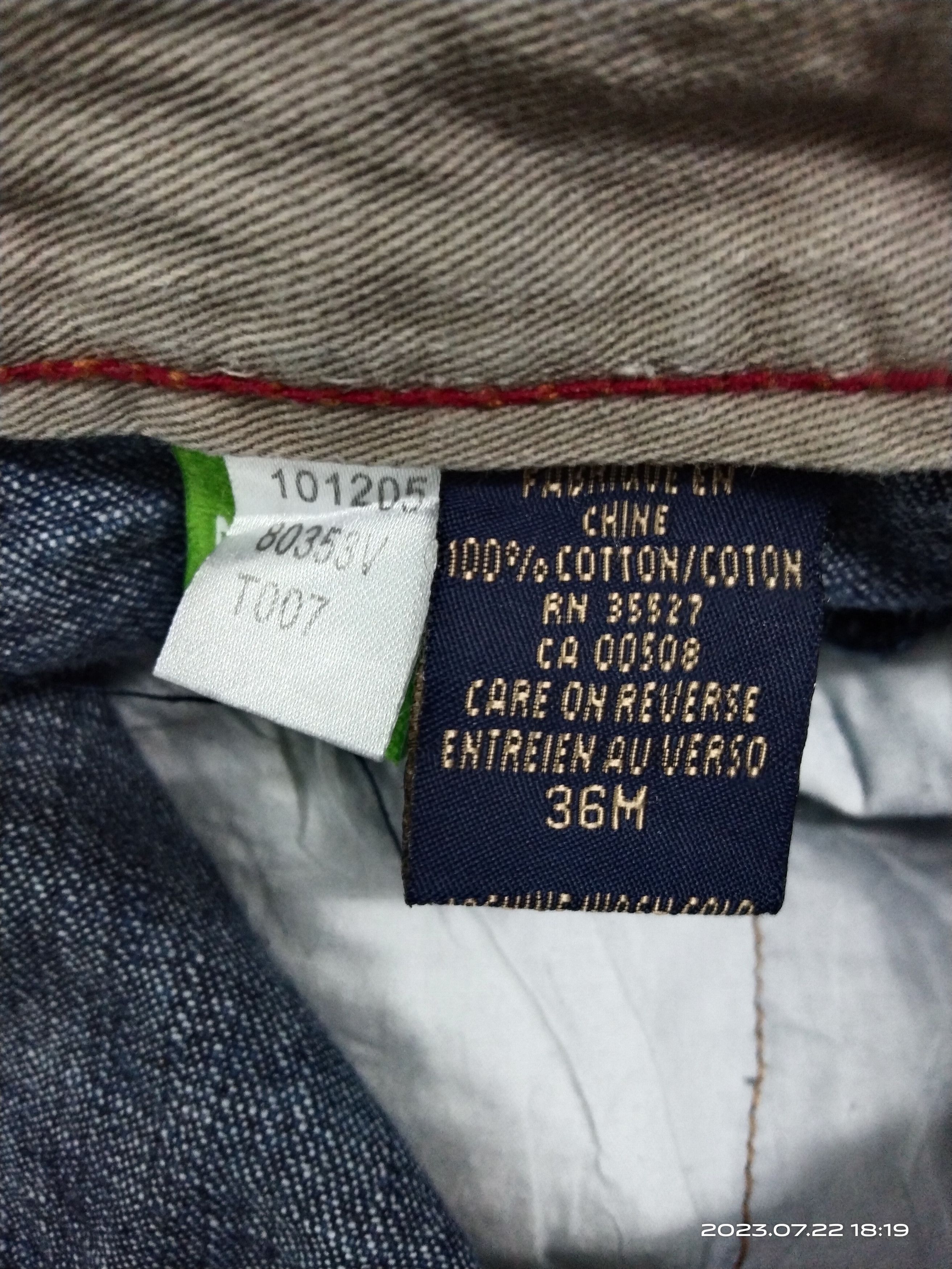 Marithe + Francois Girbaud SICK BAGGY MARITHE FRANCOIS GIRBAUD DENIM PANTS Size US 35 - 8 Thumbnail