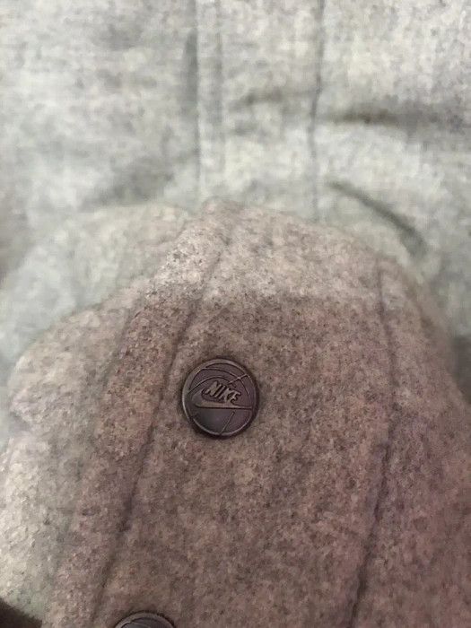 Nike 90s NIKE Basketball Wool Varsity Gray Tag Embroidery (E1000) Size US XL / EU 56 / 4 - 12 Thumbnail