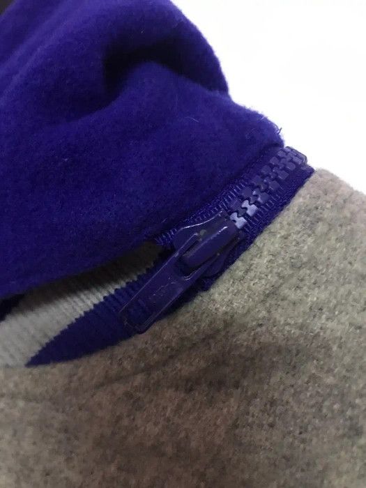 Nike 90s NIKE Basketball Wool Varsity Gray Tag Embroidery (E1000) Size US XL / EU 56 / 4 - 5 Thumbnail