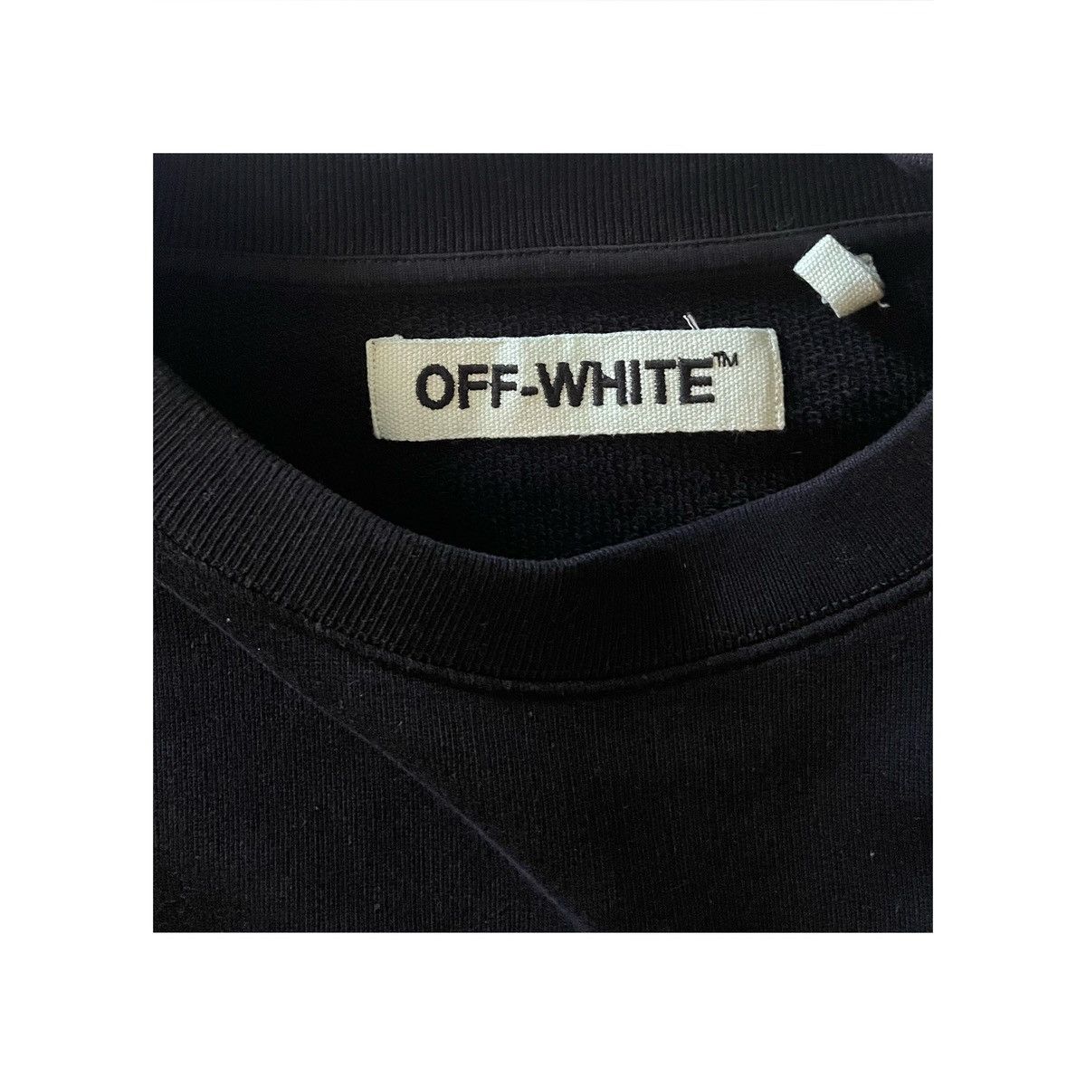 Off-White Off-White - Brushed Diagonal sweatshirt - AW / 16 Size US M / EU 48-50 / 2 - 3 Thumbnail