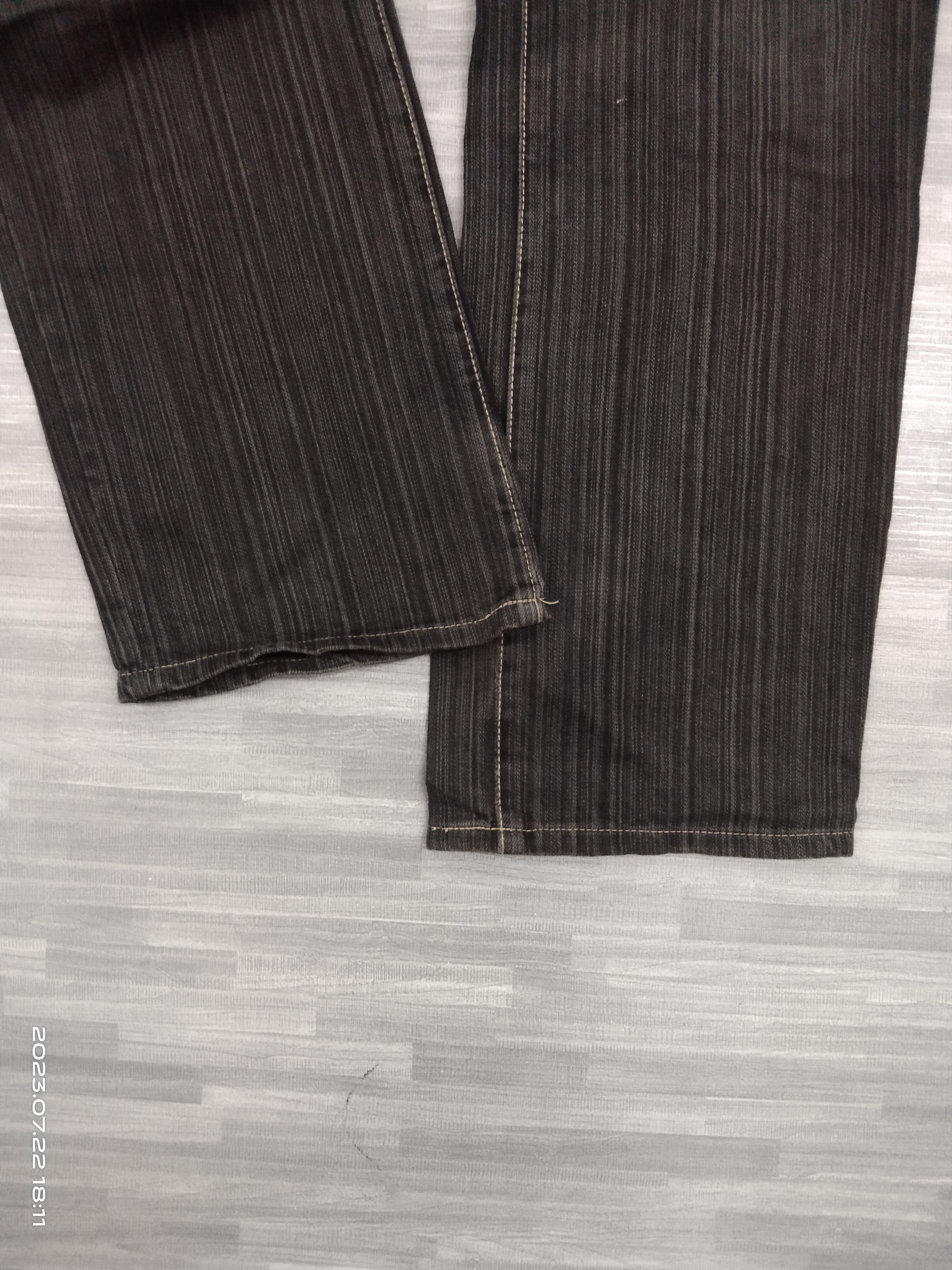 Japanese Brand BLUE WAYS MADE IN JAPAN PINSTRIPE DENIM PANTS Size US 31 - 6 Thumbnail