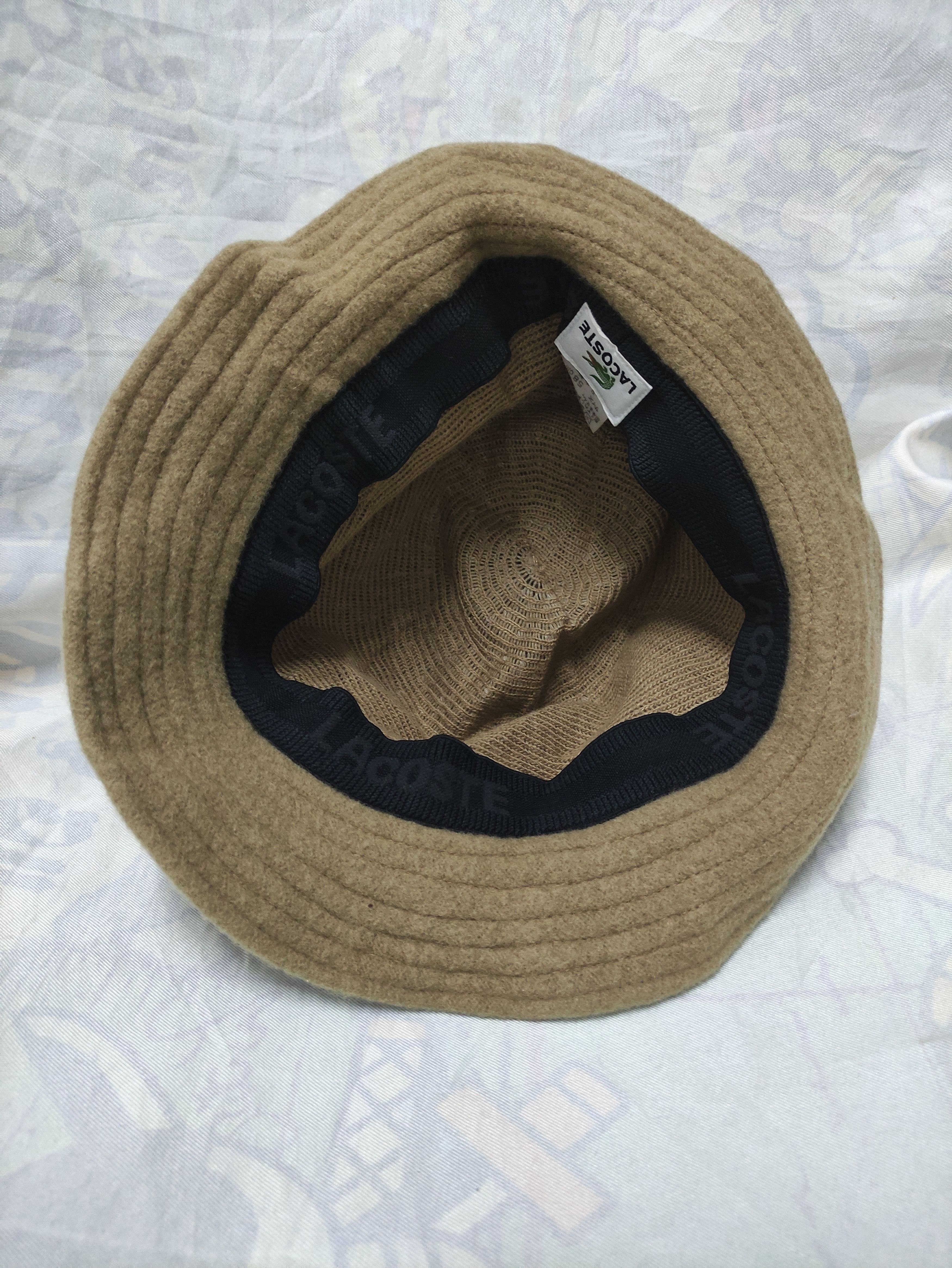 Lacoste LACOSTE VINTAGE WOOL BUCKET HAT Size ONE SIZE - 2 Thumbnail