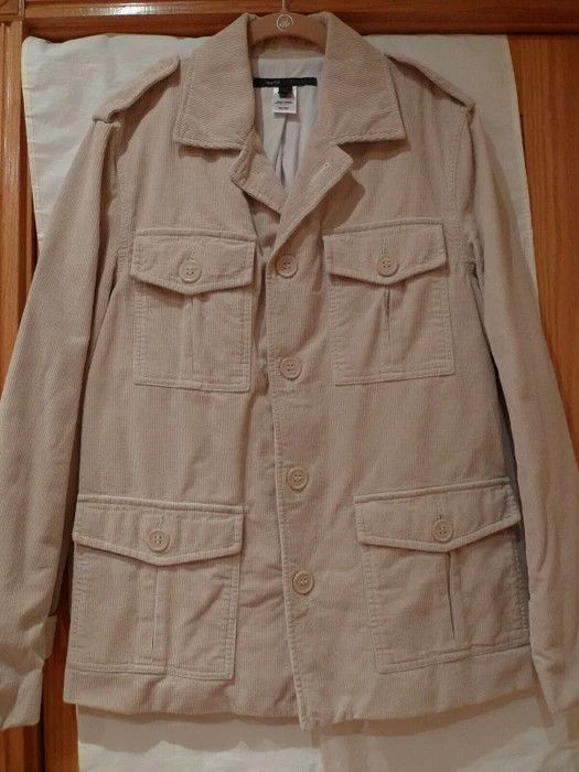 Image of Marc Jacobs Men's Corduroy Safari Style Jacket Size S in Marc Jacobs Men/s Corduroy Safari Style Ja