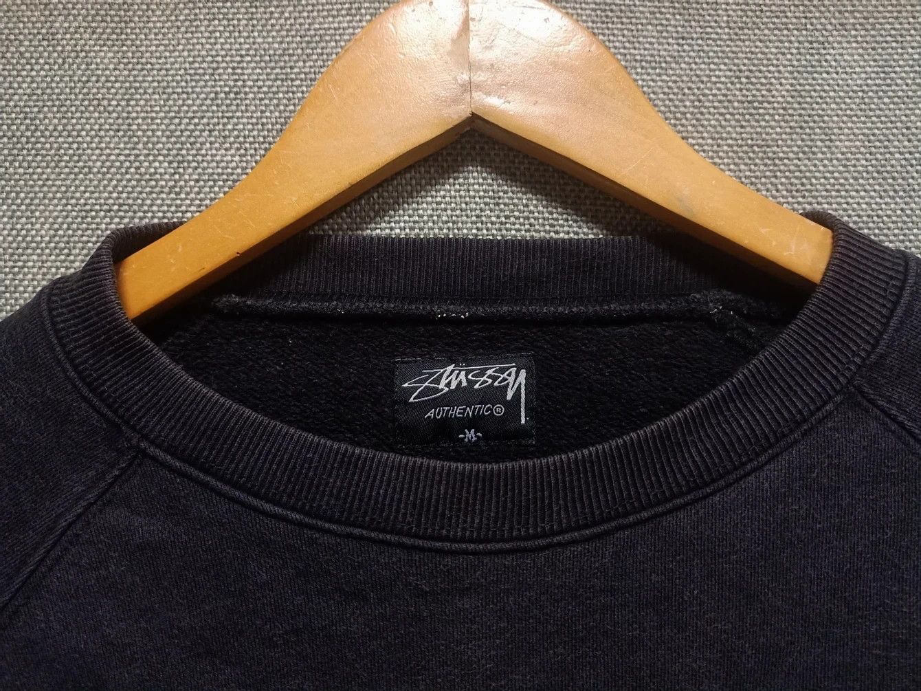 Stussy vintage sweatshirt stussy spell out paisley Size US M / EU 48-50 / 2 - 3 Thumbnail