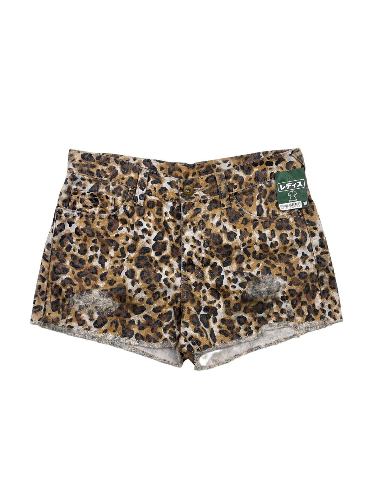 Japanese Brand D.I.A glitter leopard shorts ✨⭐️ | Grailed