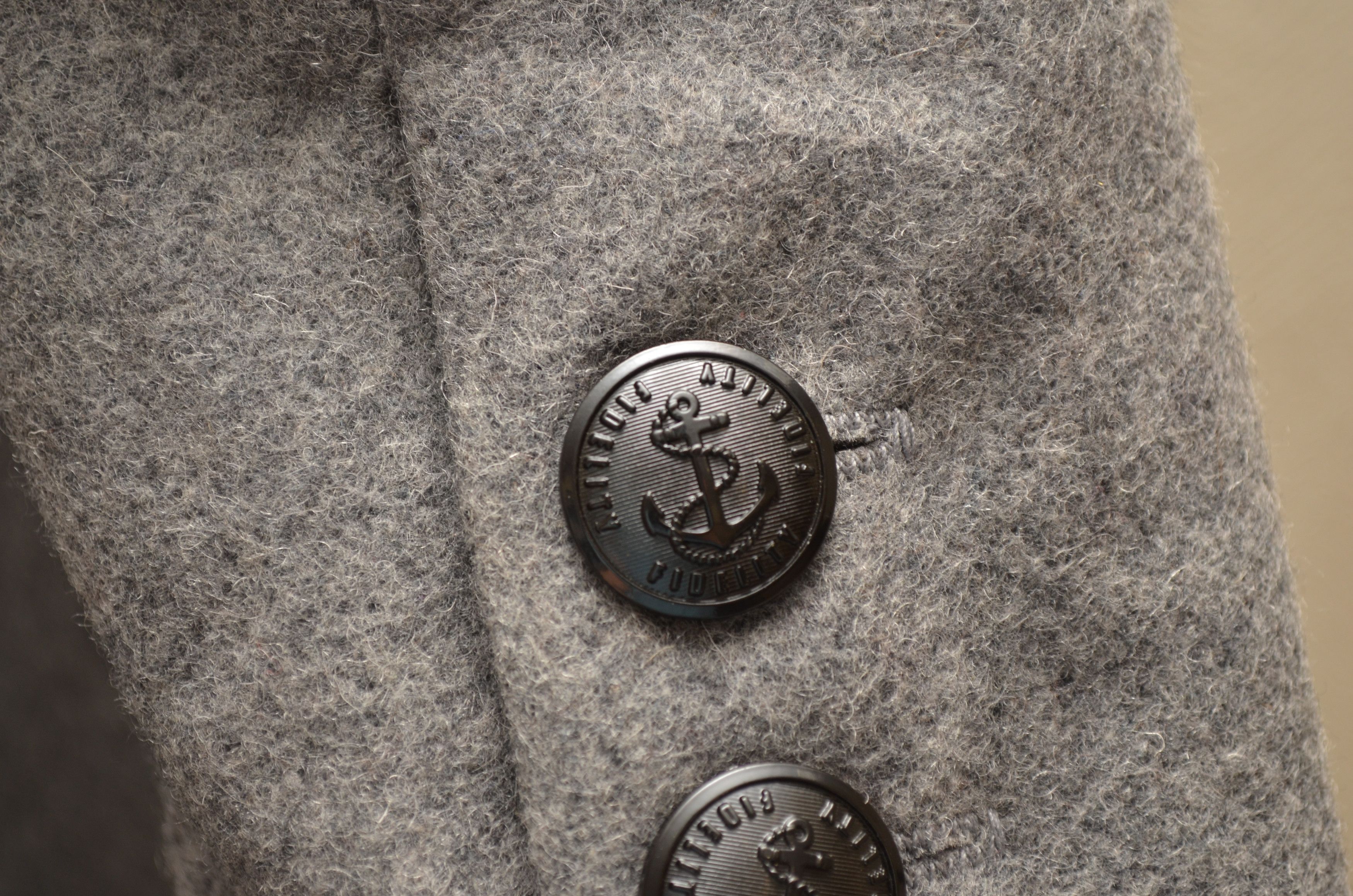 Fidelity Vintage Gerald Stewart Fidelity Pea Coat Wool Jacket Size M / US 6-8 / IT 42-44 - 9 Thumbnail