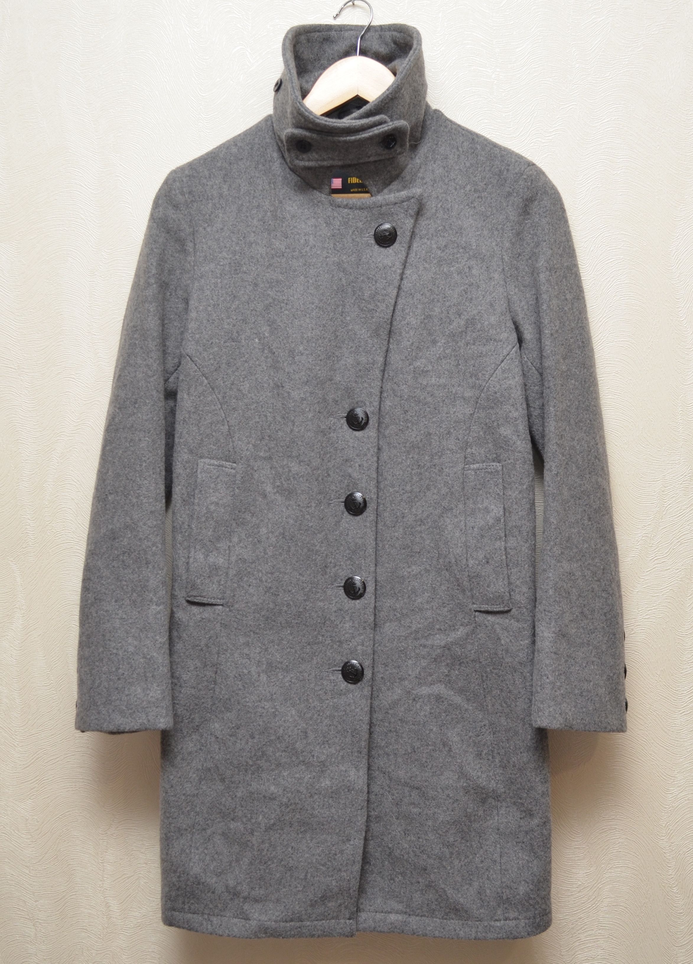 Fidelity Vintage Gerald Stewart Fidelity Pea Coat Wool Jacket Size M / US 6-8 / IT 42-44 - 4 Thumbnail