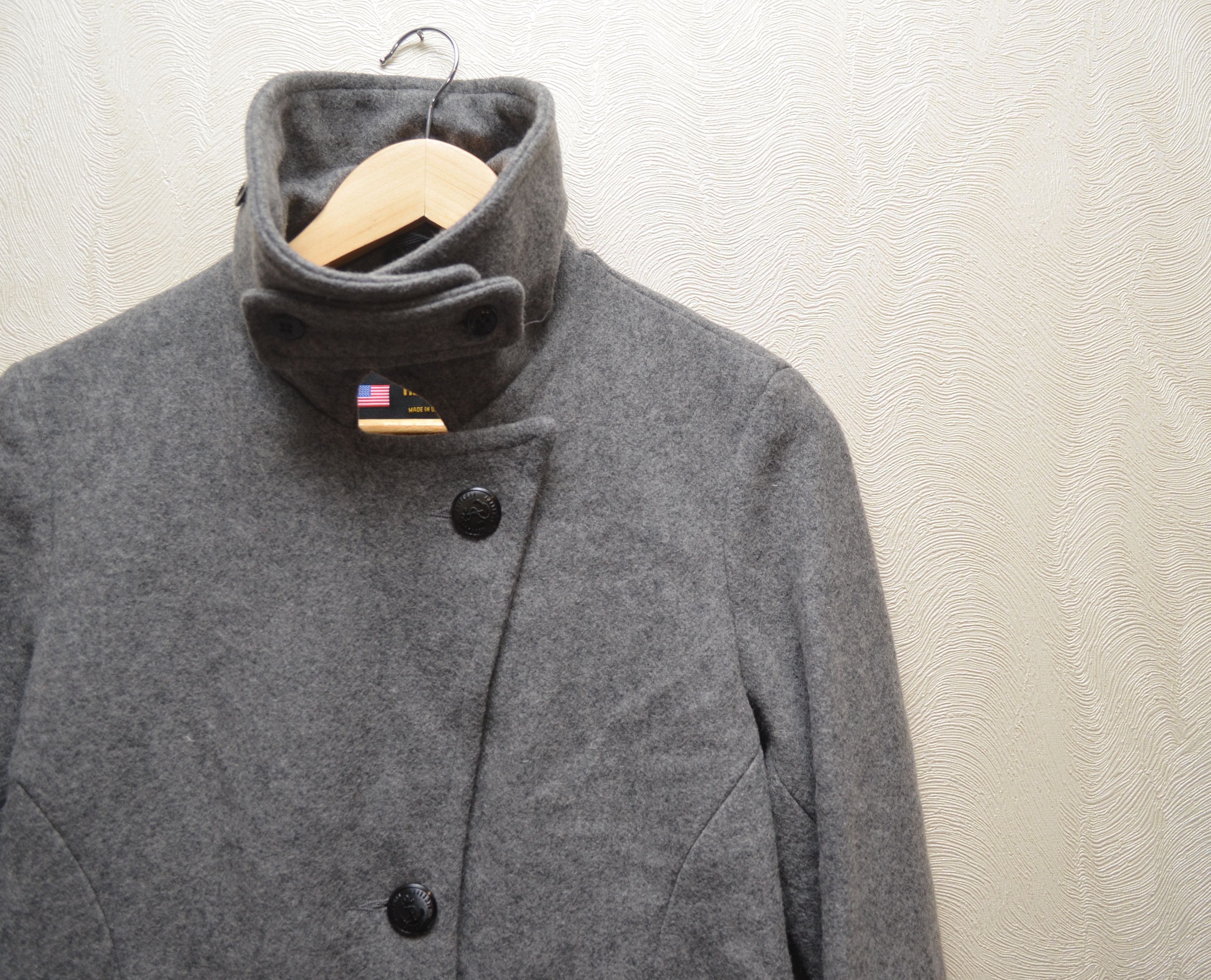 Fidelity Vintage Gerald Stewart Fidelity Pea Coat Wool Jacket Size M / US 6-8 / IT 42-44 - 5 Thumbnail