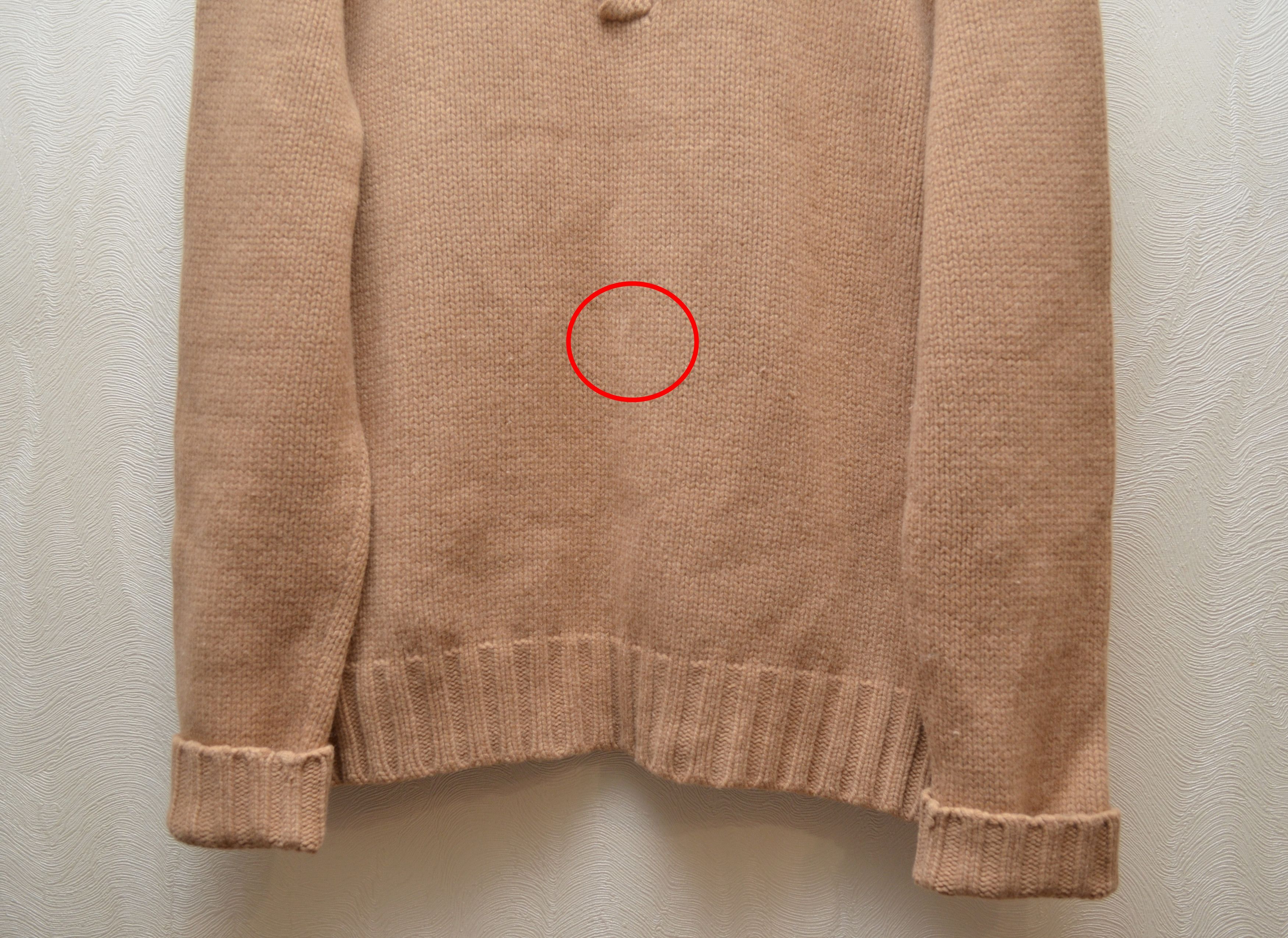 Polo Ralph Lauren × Vintage Polo Ralph Lauren Knit Wool Cashmere Beige Sweater Vintage Size US L / EU 52-54 / 3 - 3 Thumbnail