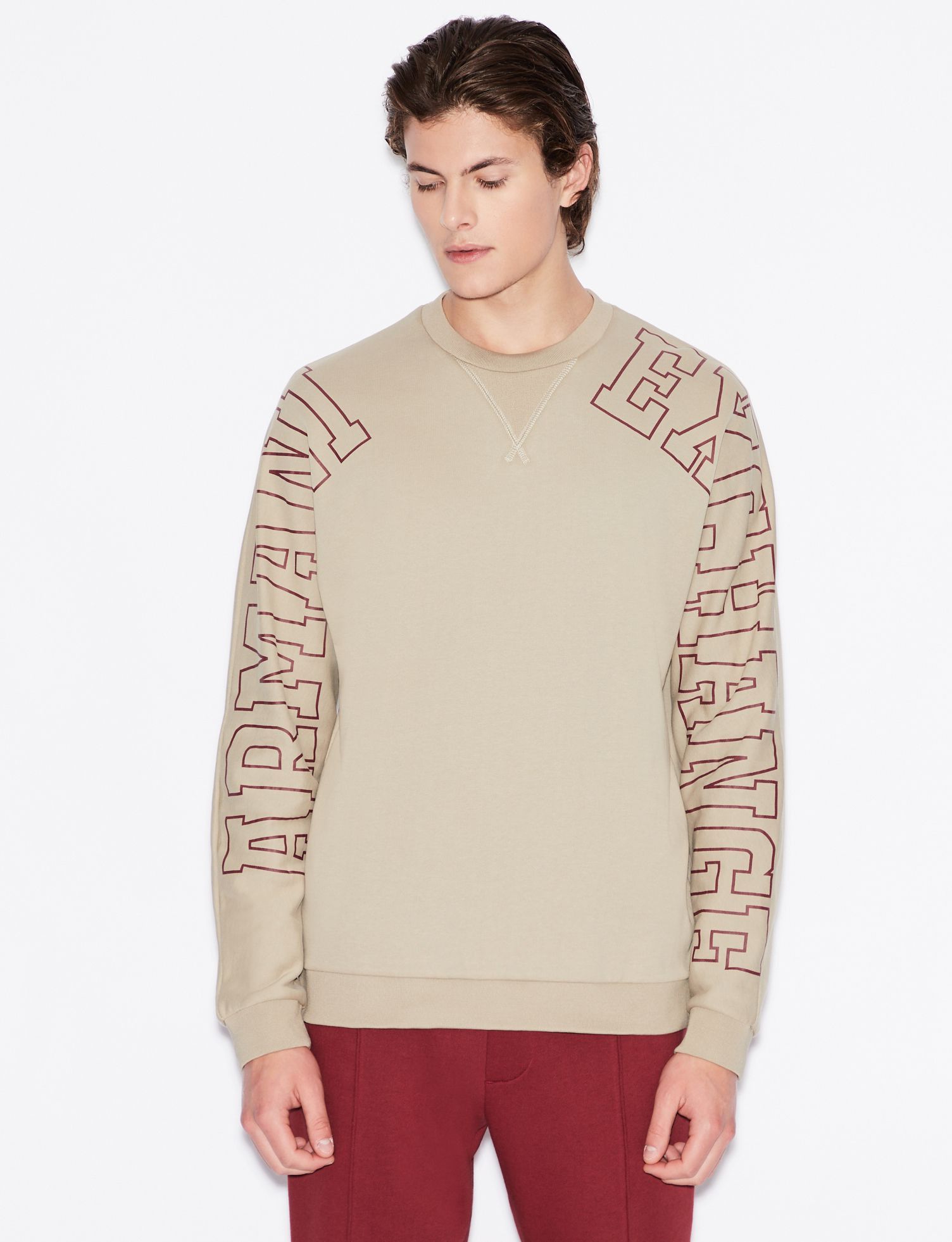 Armani Exchange Armani Exchange Big Logo Sweatshirt Size L Size US L / EU 52-54 / 3 - 1 Thumbnail
