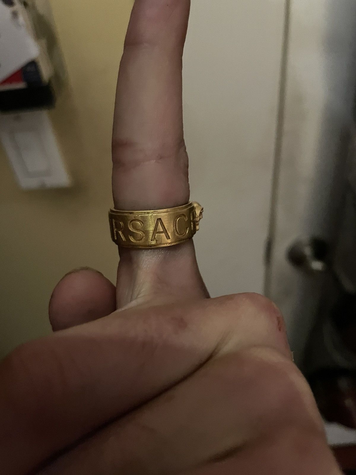 Kith × Versace 2019 Kith x Versace Medusa Ring Size ONE SIZE - 4 Thumbnail