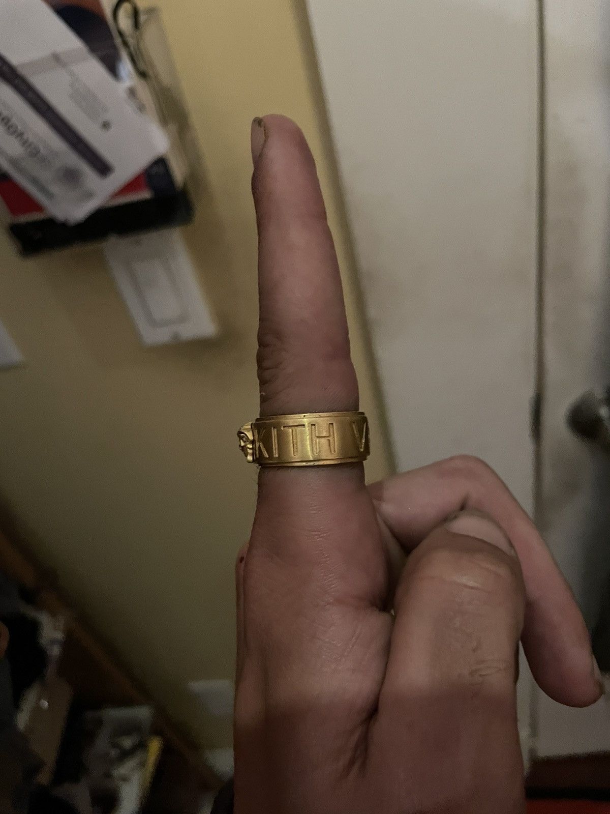 Kith × Versace 2019 Kith x Versace Medusa Ring Size ONE SIZE - 2 Thumbnail