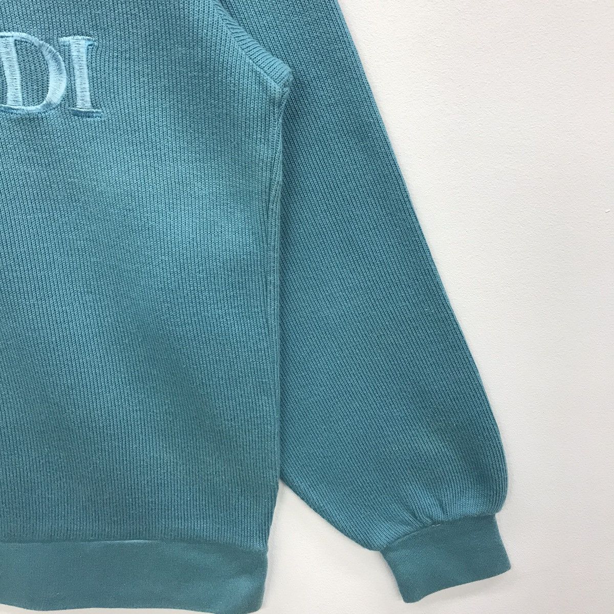 Trussardi Rare!! Vintage Trussardi Embroidery Spellout Sweatshirt Size US L / EU 52-54 / 3 - 4 Thumbnail