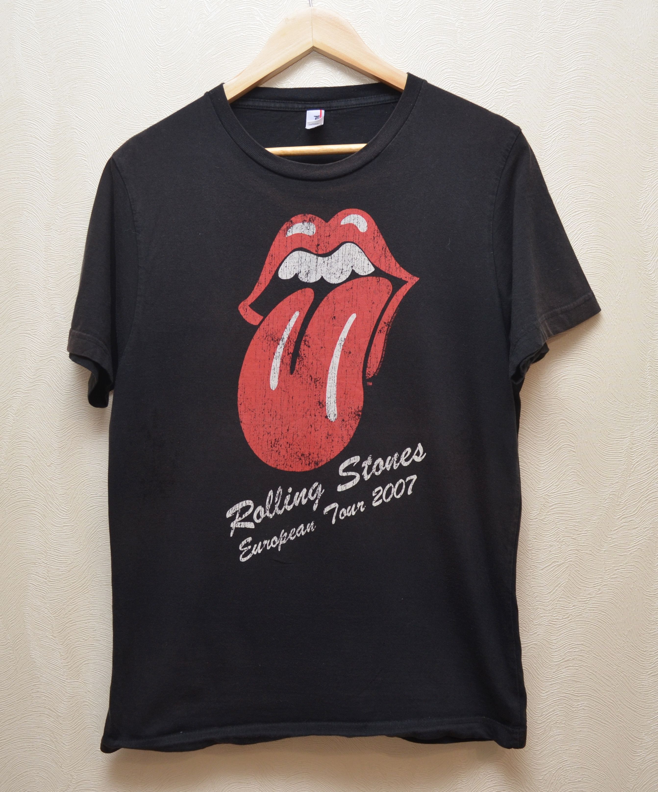 Band Tees × The Rolling Stones The Rolling Stones European Tour 2007 Vintage T-Shirt Size US M / EU 48-50 / 2 - 1 Thumbnail