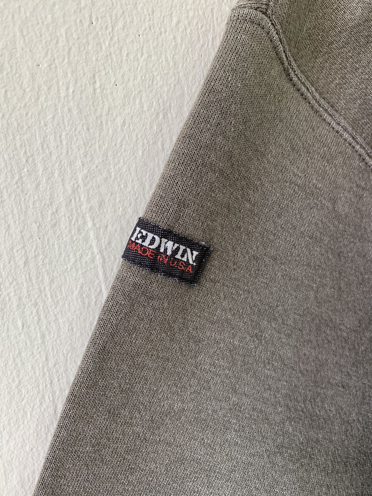 Edwin × Vintage Vintage 90’s Edwin Plain Crewneck Sweatshirt Size M Size US M / EU 48-50 / 2 - 6 Thumbnail