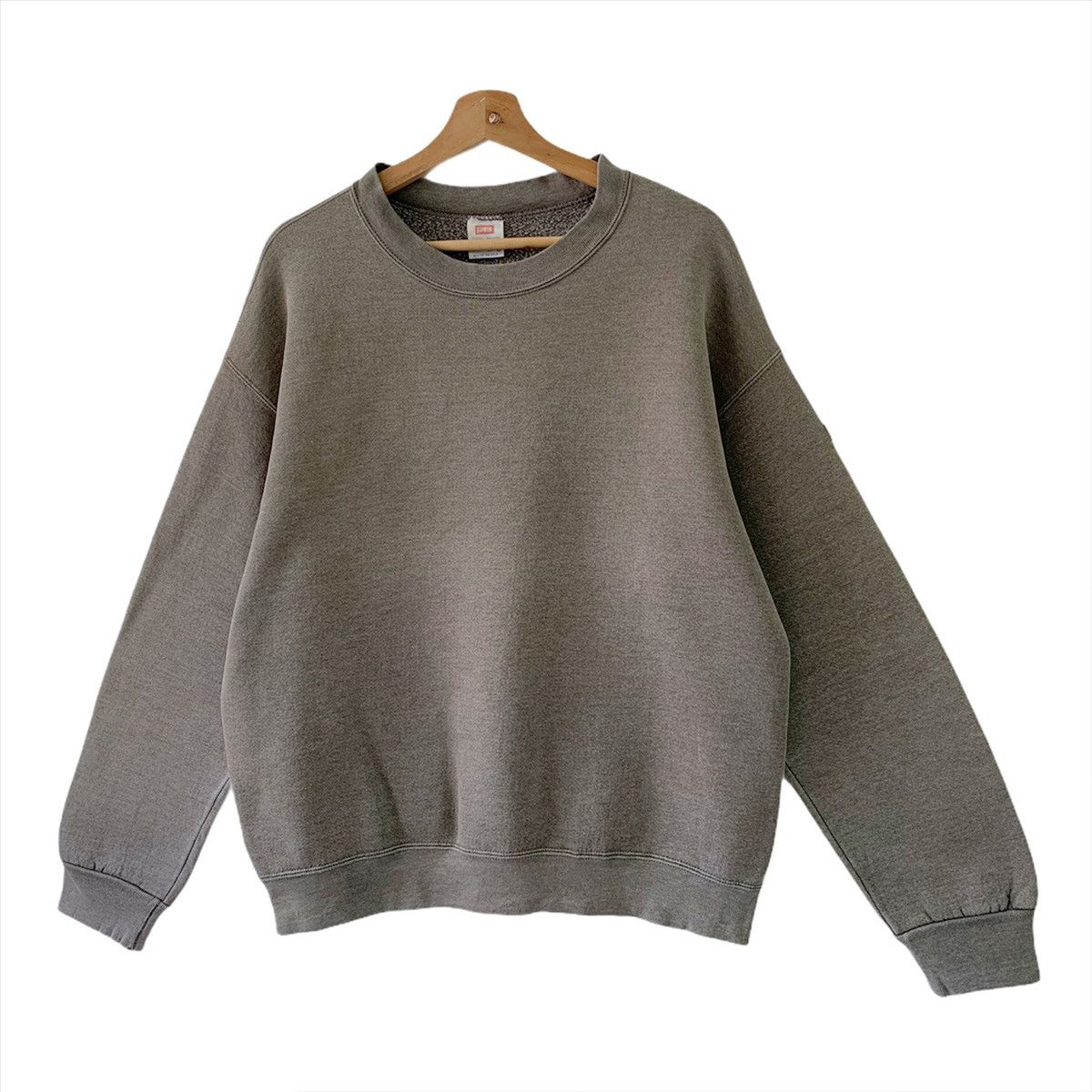 Edwin × Vintage Vintage 90’s Edwin Plain Crewneck Sweatshirt Size M Size US M / EU 48-50 / 2 - 3 Thumbnail
